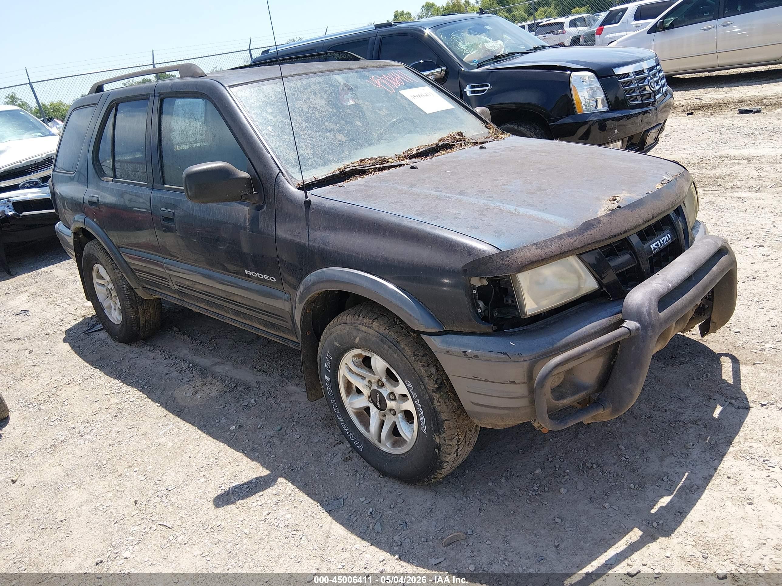 2003 Isuzu Rodeo, VIN 4S2DM58W334310043 — Обычный износ