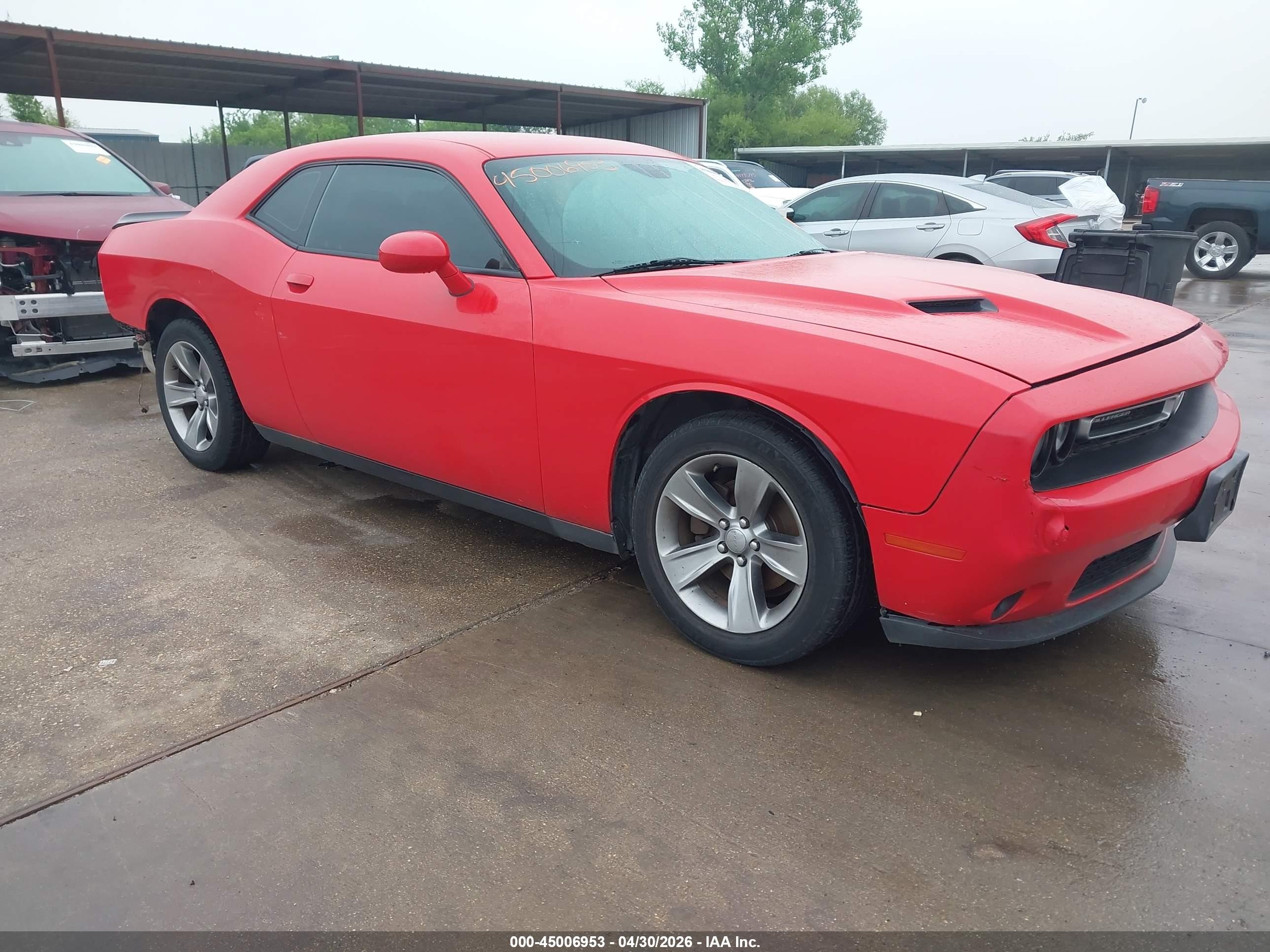 2015 Dodge Challenger SXT, VIN 2C3CDZAG9FH720648 — Rear end