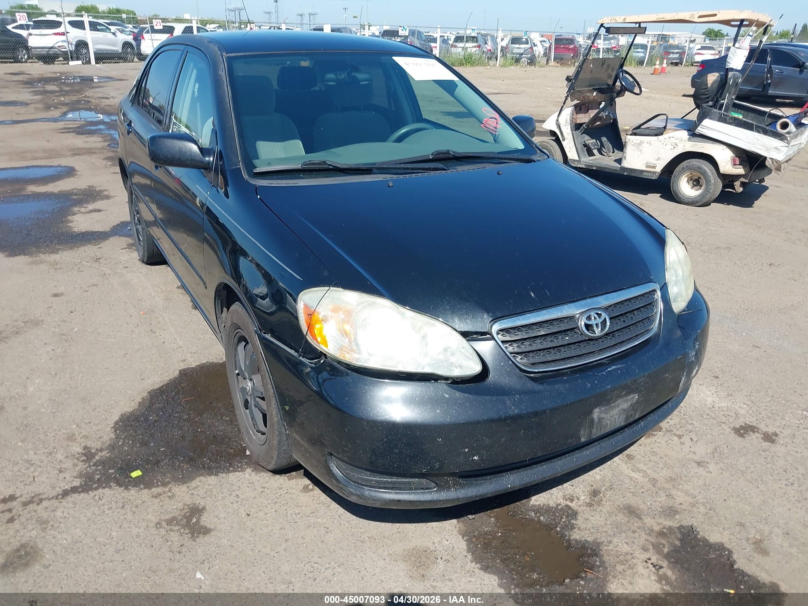 2005 Toyota Corolla LE, VIN 1NXBR32E95Z492158 — Front end