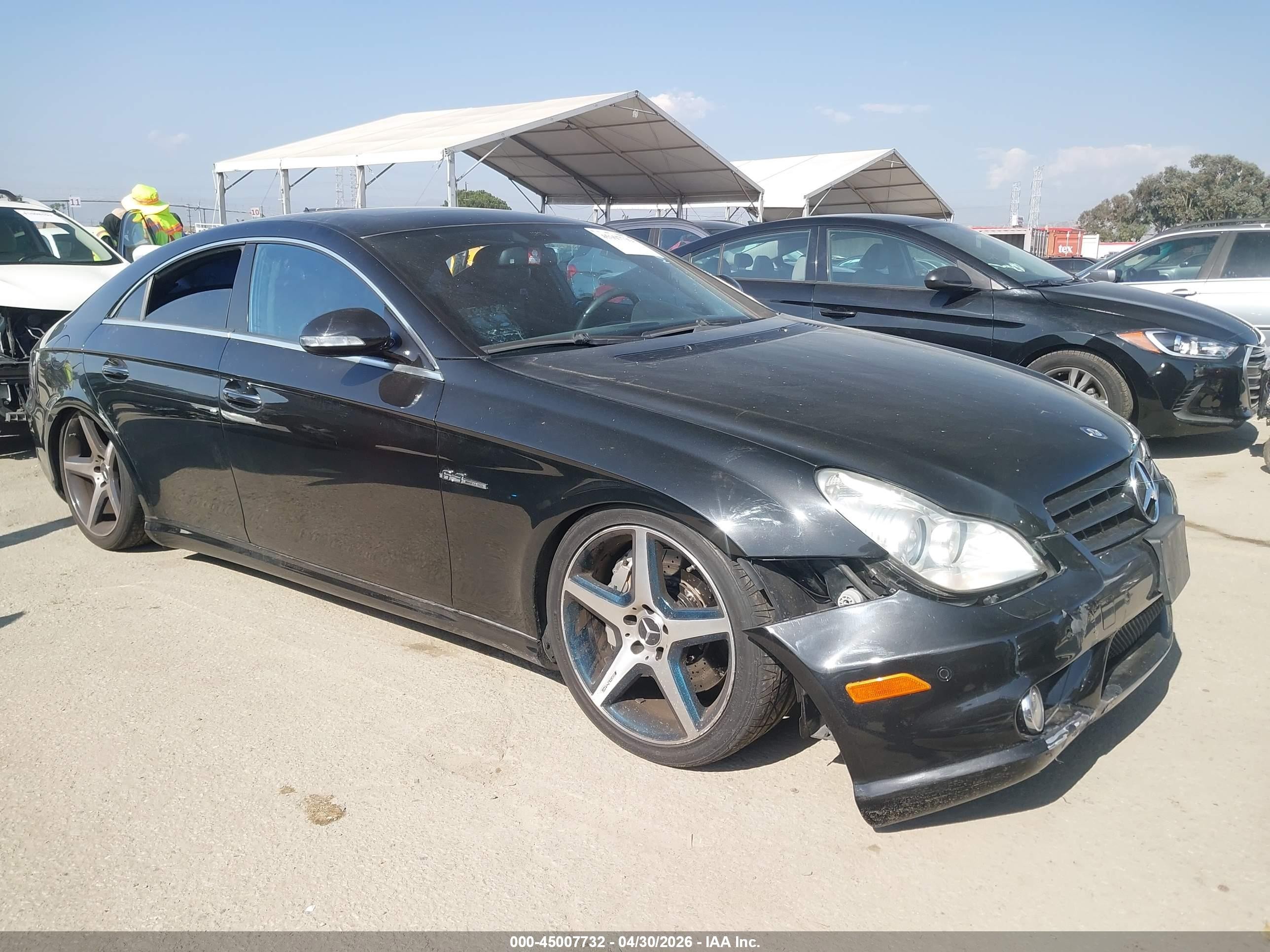 2007 Mercedes-Benz CLS 63 AMG, VIN WDDDJ77XX7A099074 — Front end