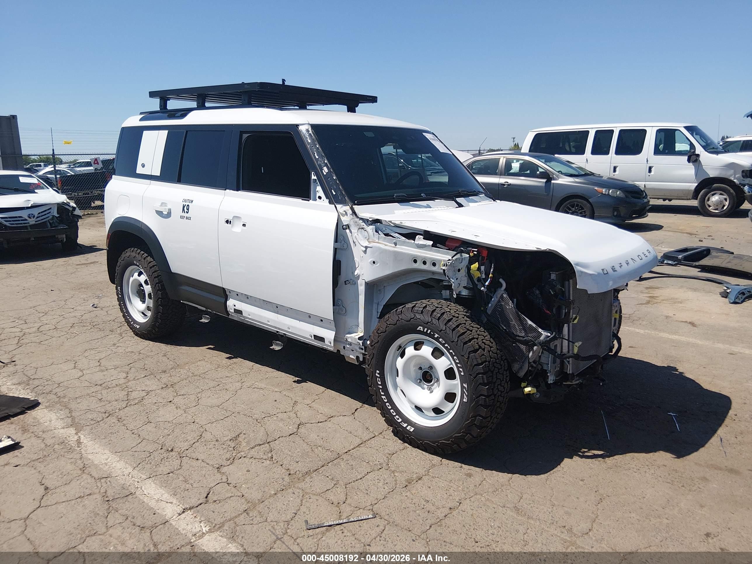 2024 Land Rover Defender S, VIN SALEJ7EX5R2342359 — Front end