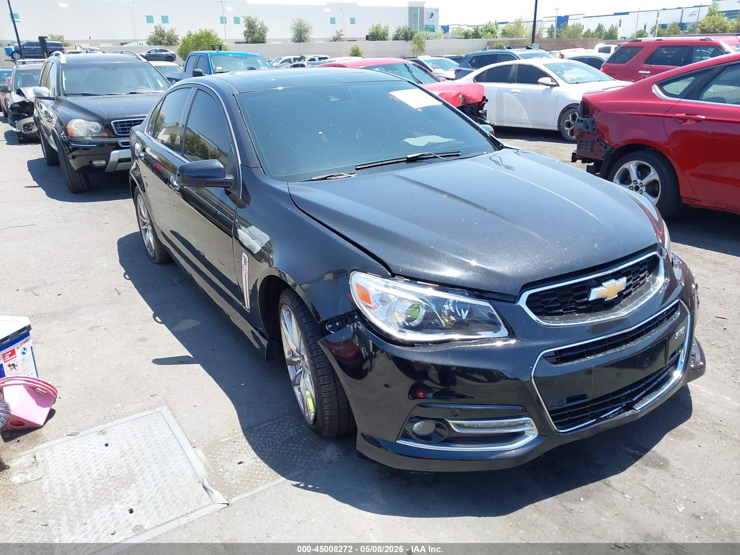 2017 Chevrolet SS, VIN 6G3F15RWXHL303960 — Front end