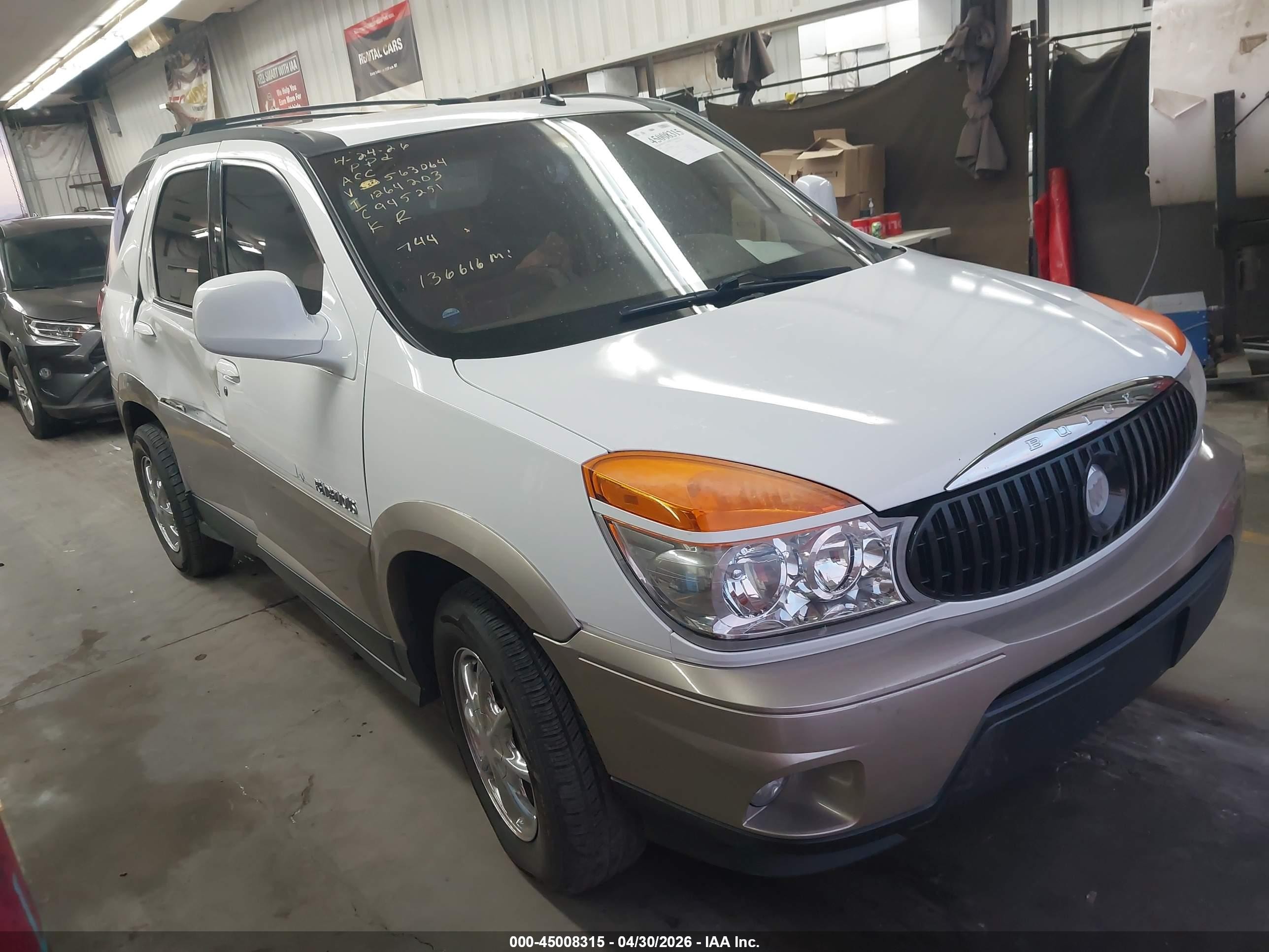 2003 Buick Rendezvous CX, VIN 3G5DA03E83S563064 — Side