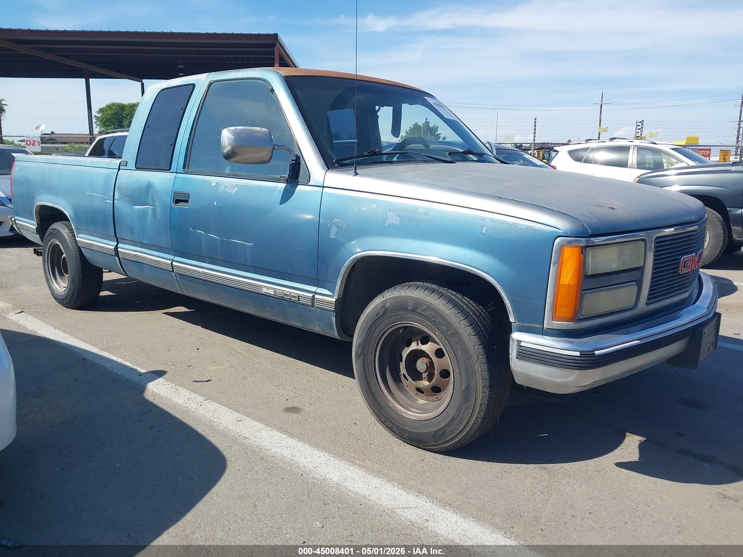 1991 GMC Sierra 1500, VIN 2GTEC19K9M1515662 — Normal wear