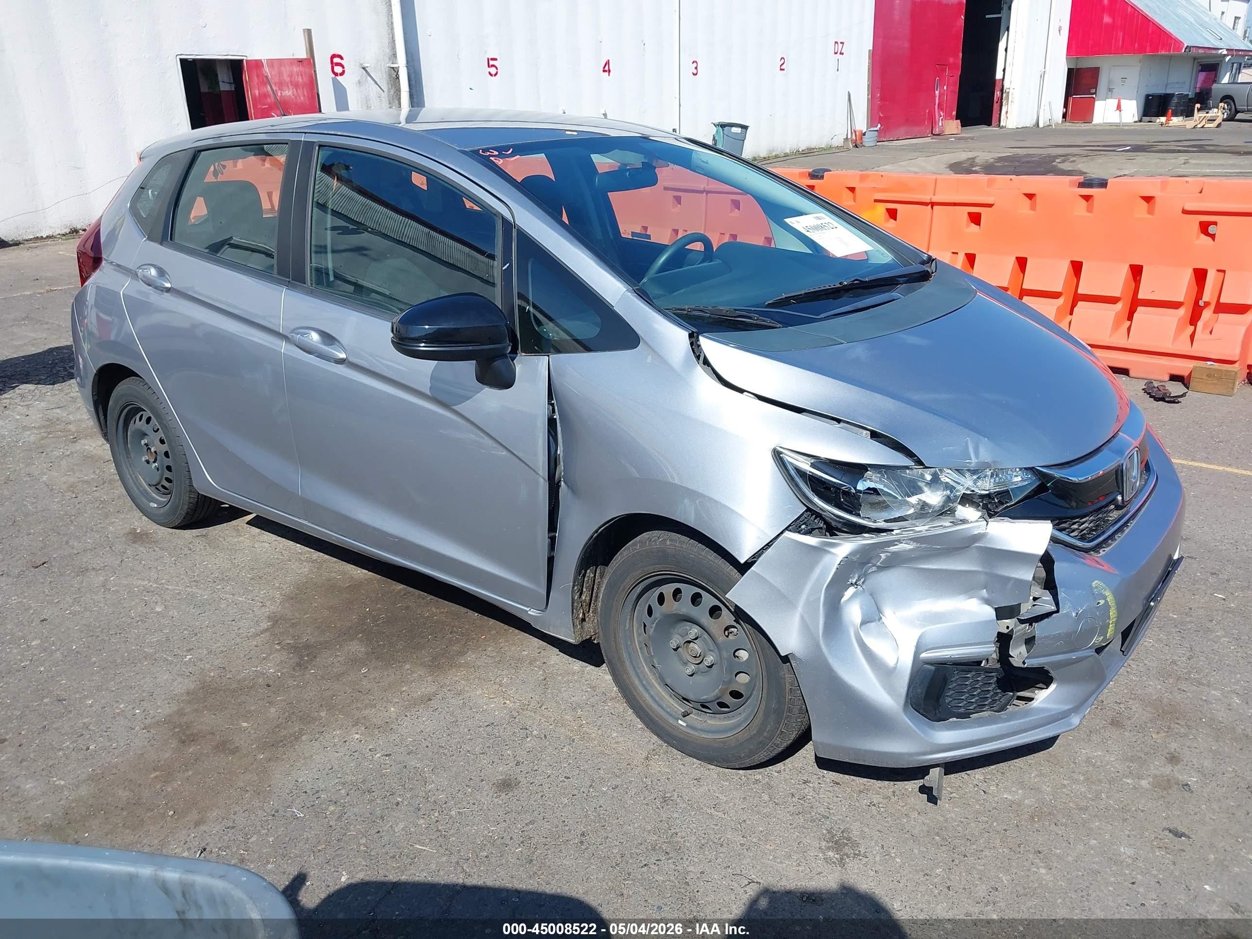 2018 Honda Fit LX, VIN 3HGGK5H47JM729237 — Side