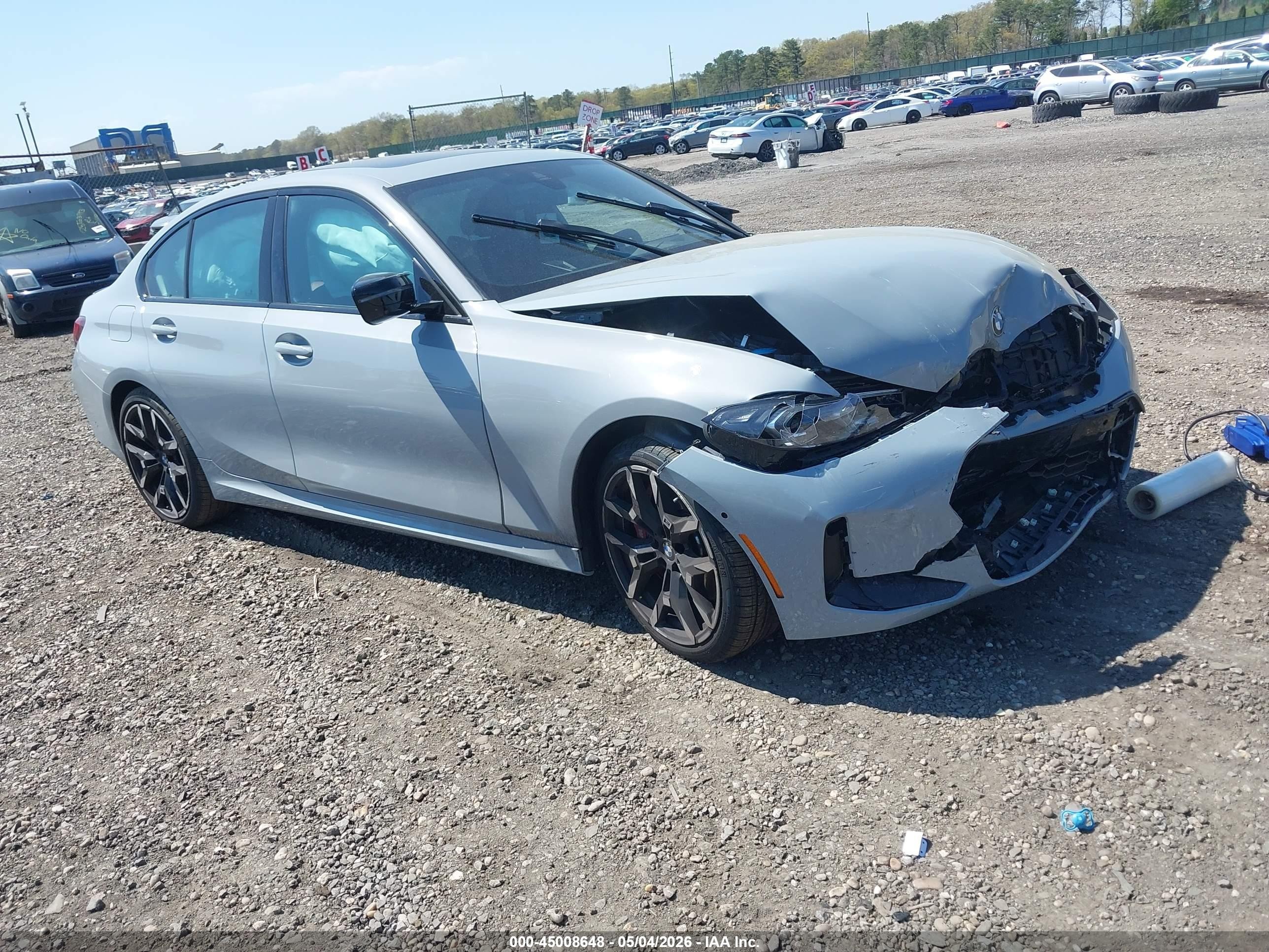 2025 BMW 3 Series M340i xDrive, VIN 3MW69FT04S8F18715 — Front end