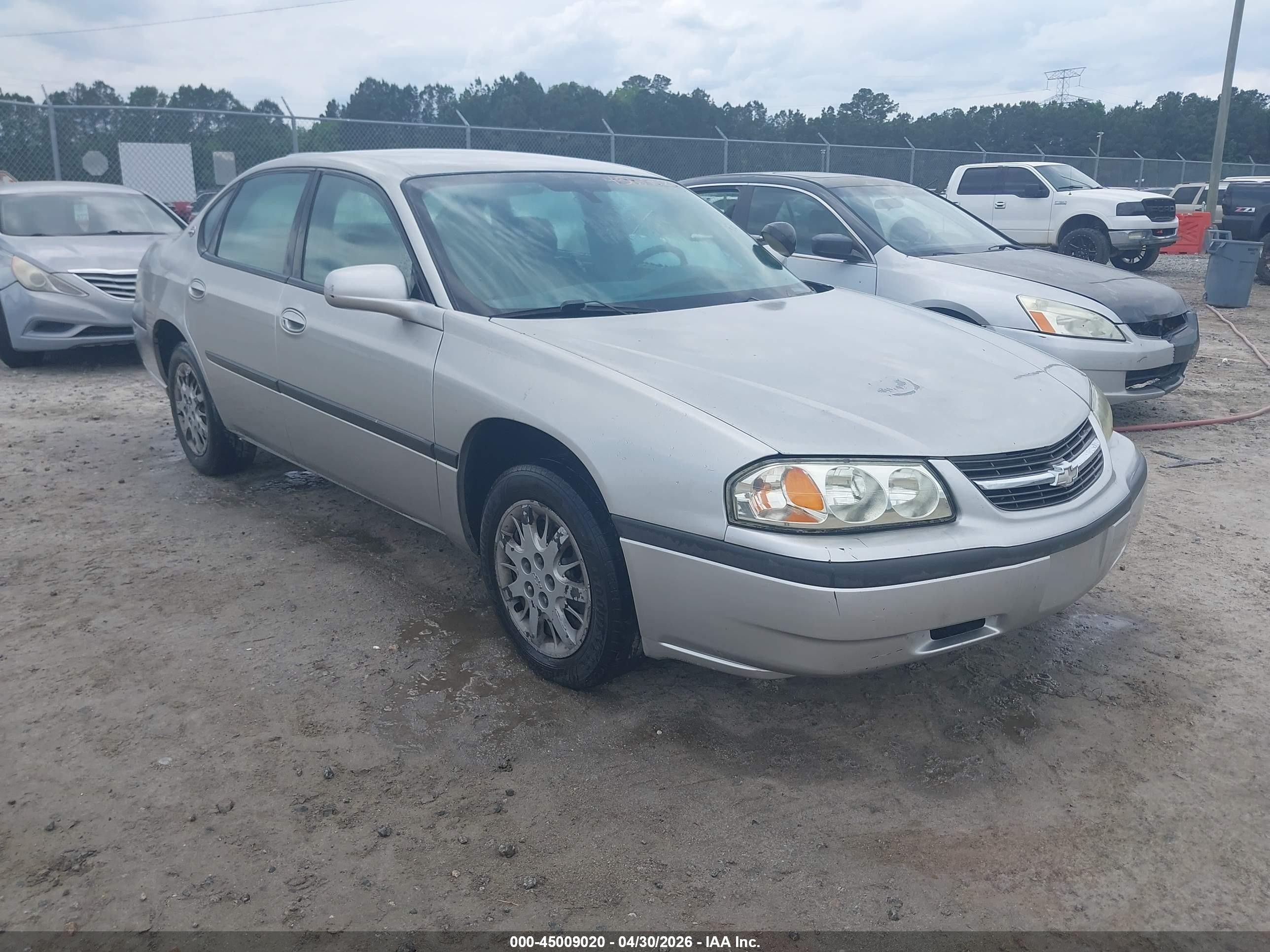 2005 Chevrolet Impala Police Police, VIN 2G1WF55K359370462 — Side