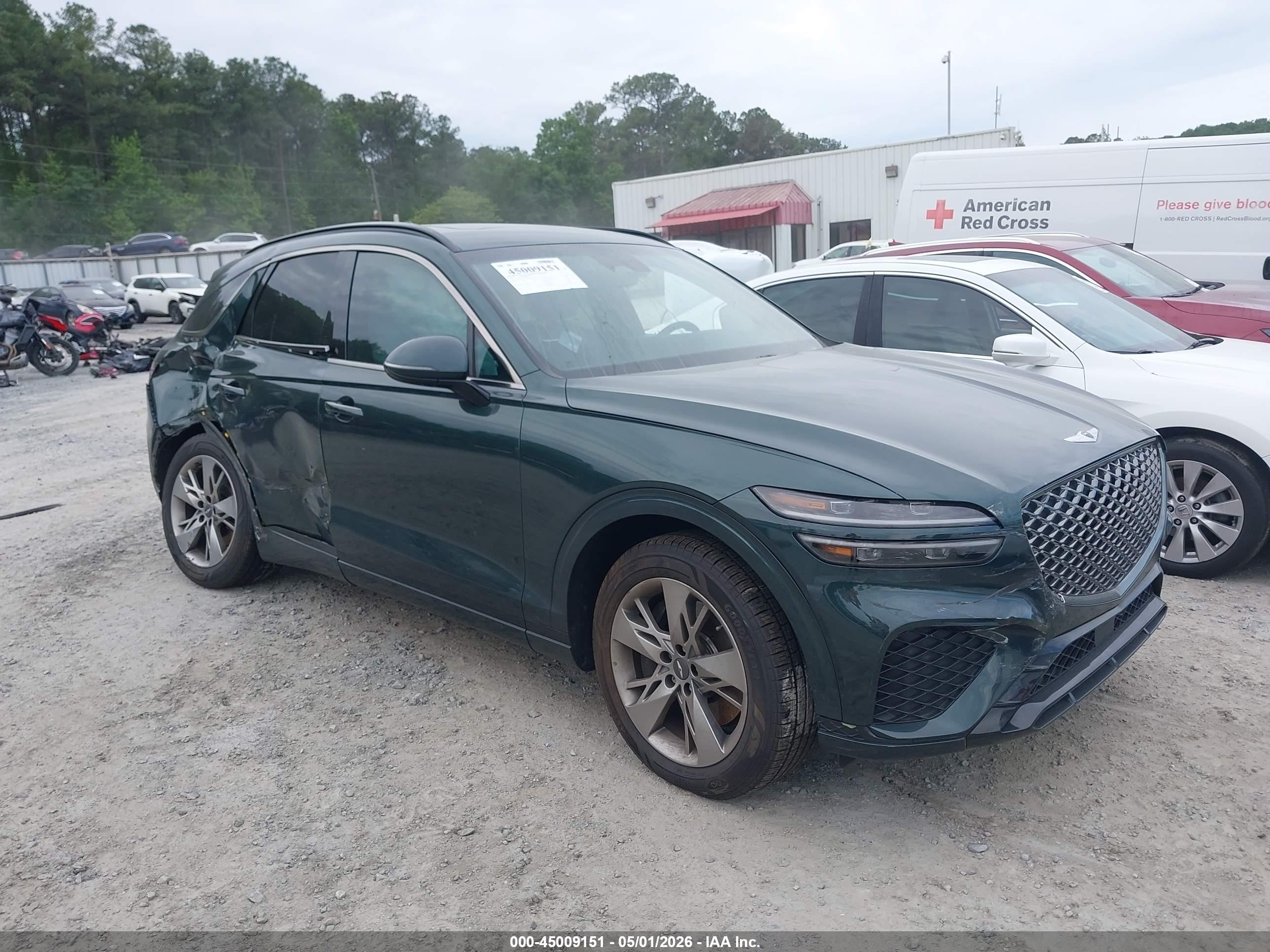 2023 Genesis GV70 Sport, VIN KMUMCDTC4PU086127 — Front end