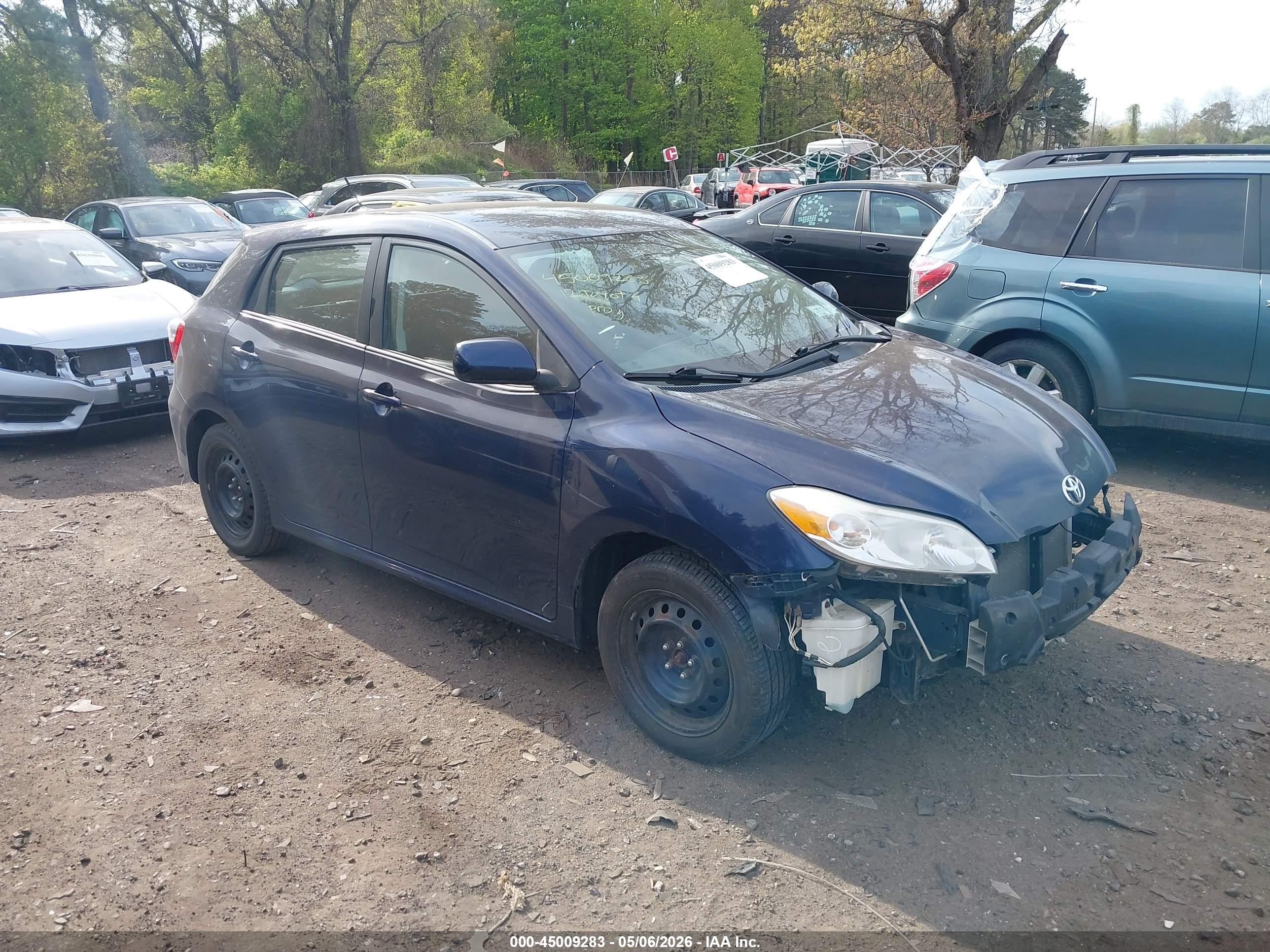 2012 Toyota Matrix L, VIN 2T1KU4EE2CC842289 — Front end