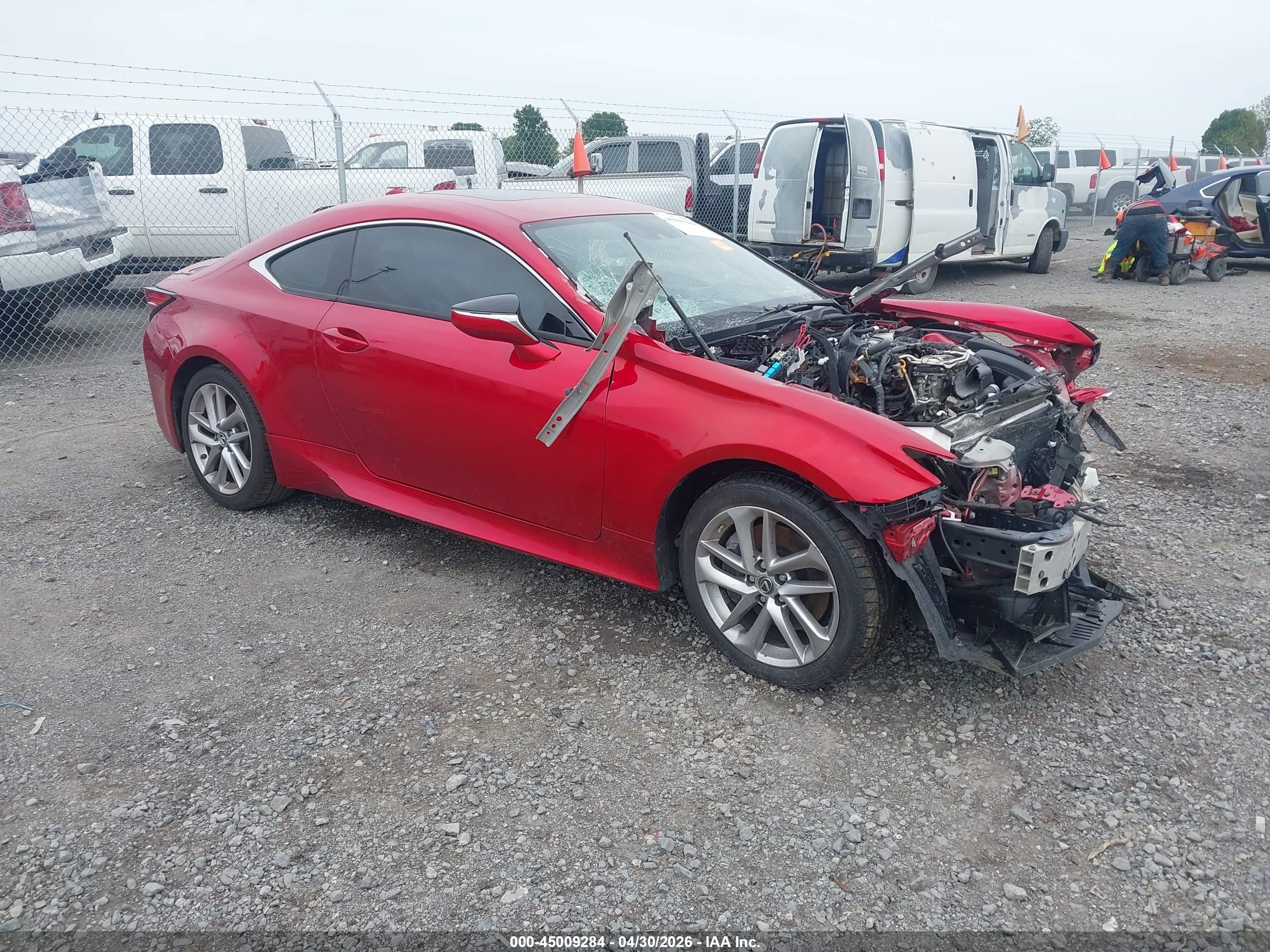 2019 Lexus RC 300 F Sport, VIN JTHHA5BC5K5010189 — Front end