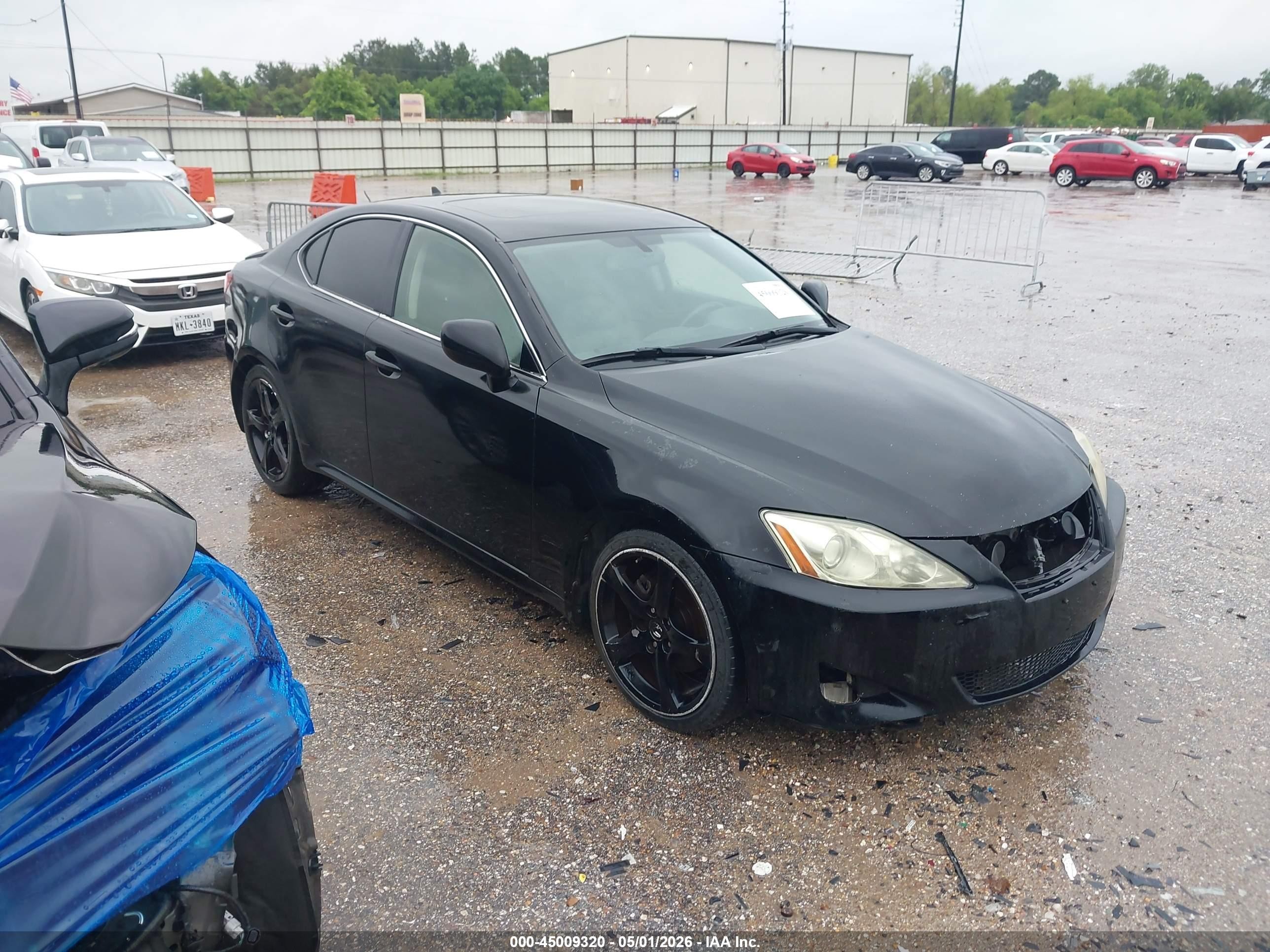 2008 Lexus IS 250, VIN JTHBK262582072513 — Repossession