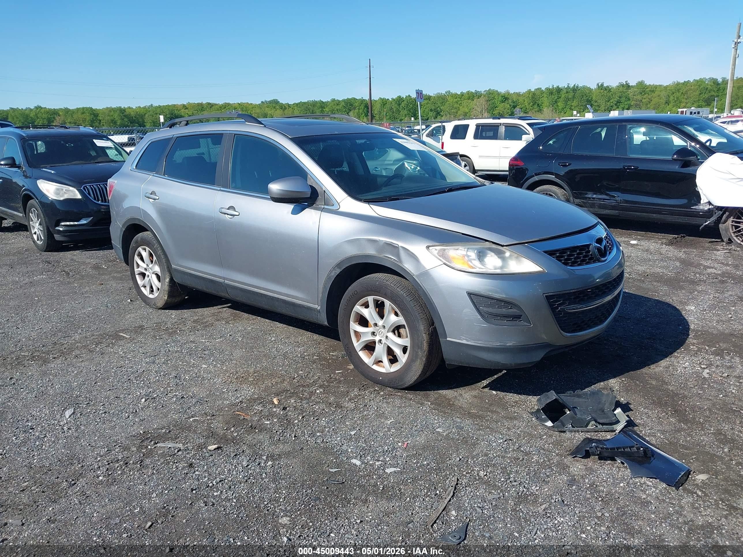 2011 Mazda CX-9 Touring, VIN JM3TB3CV7B0326730 — Обычный износ