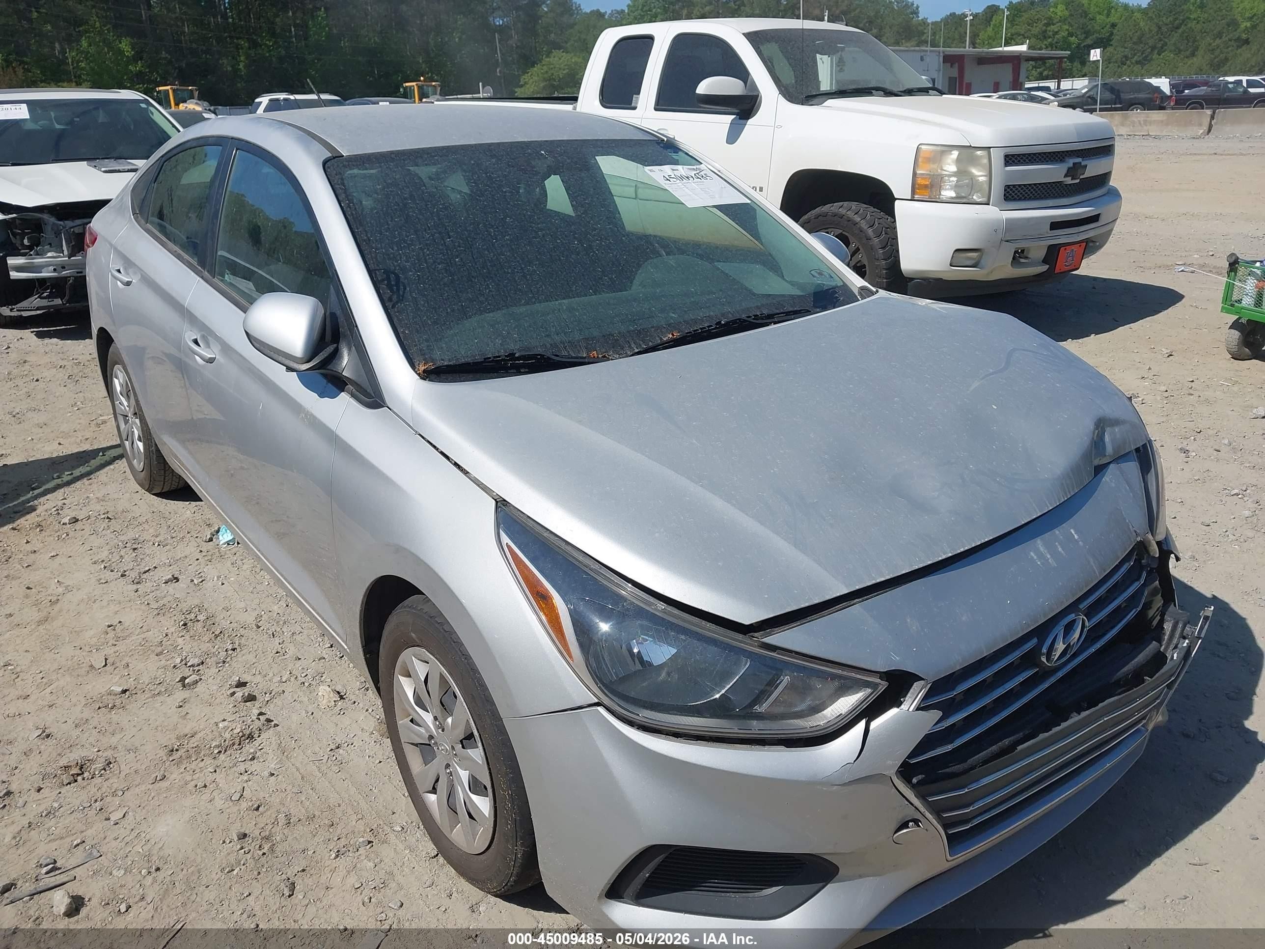 2021 Hyundai Accent SE, VIN 3KPC24A6XME132293 — Front end