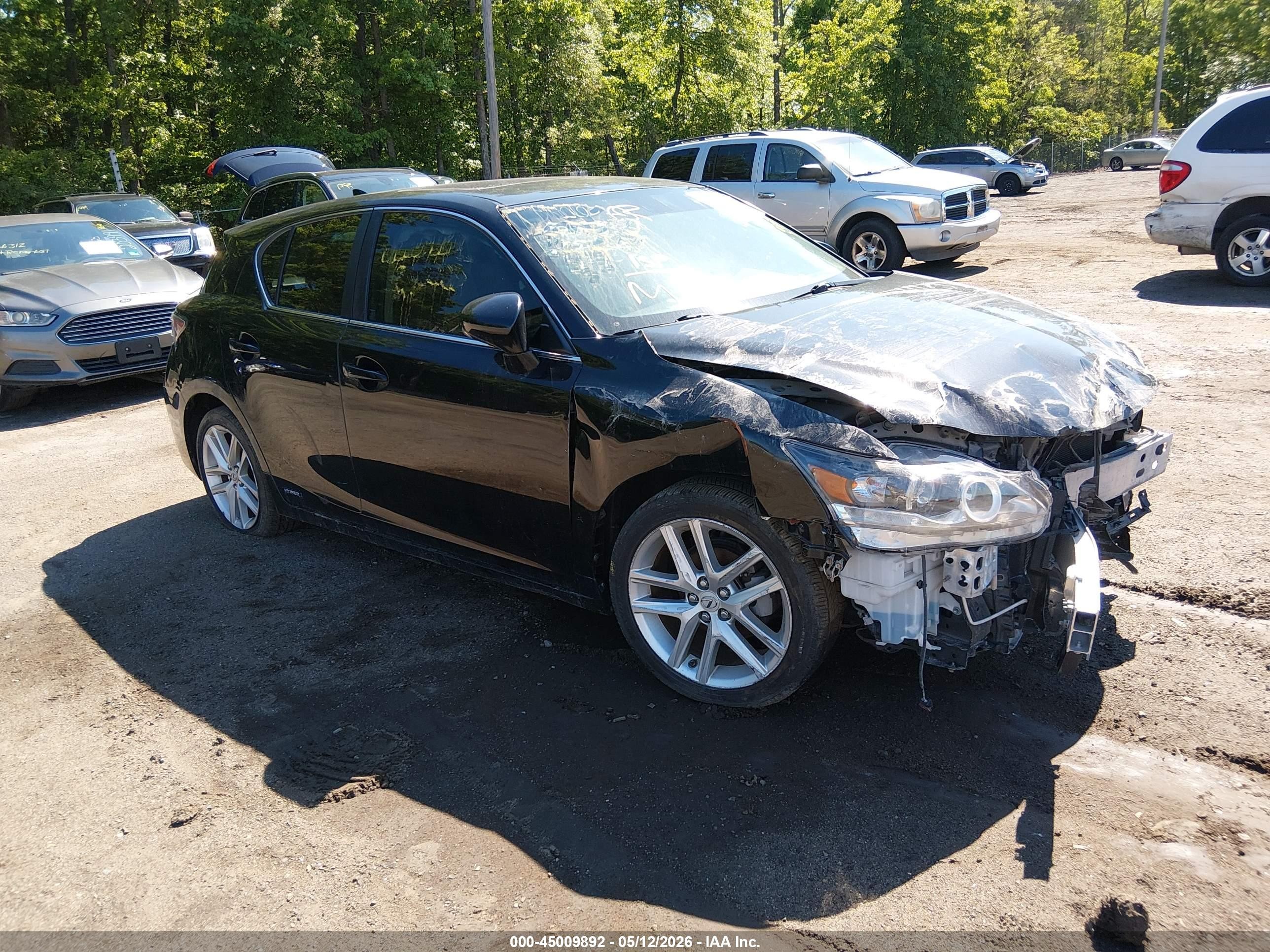 2017 Lexus CT 200h F Sport, VIN JTHKD5BH4H2297186 — Front end