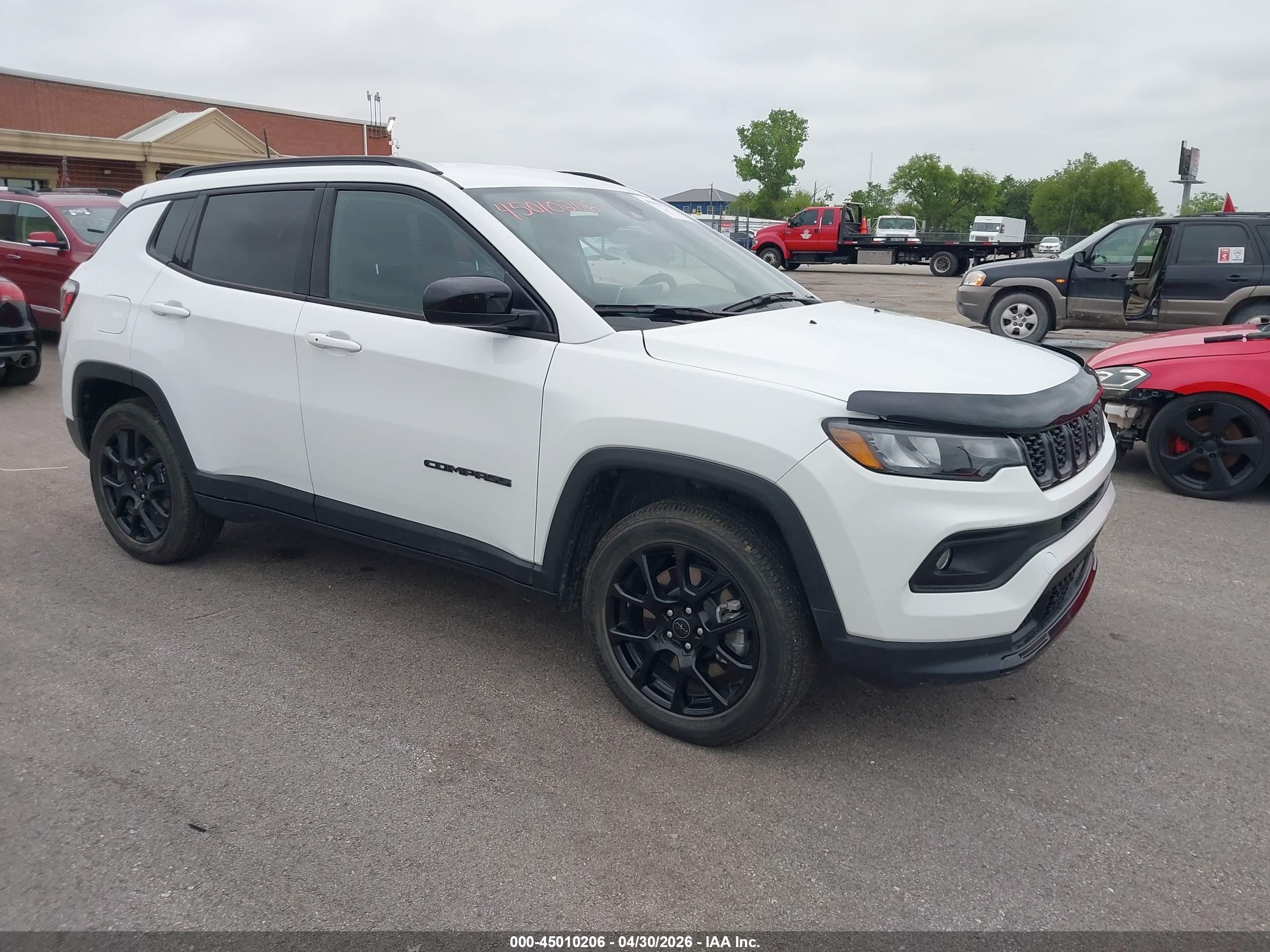 2025 Jeep Compass Latitude, VIN 3C4NJDBNXST555594 — Rear end