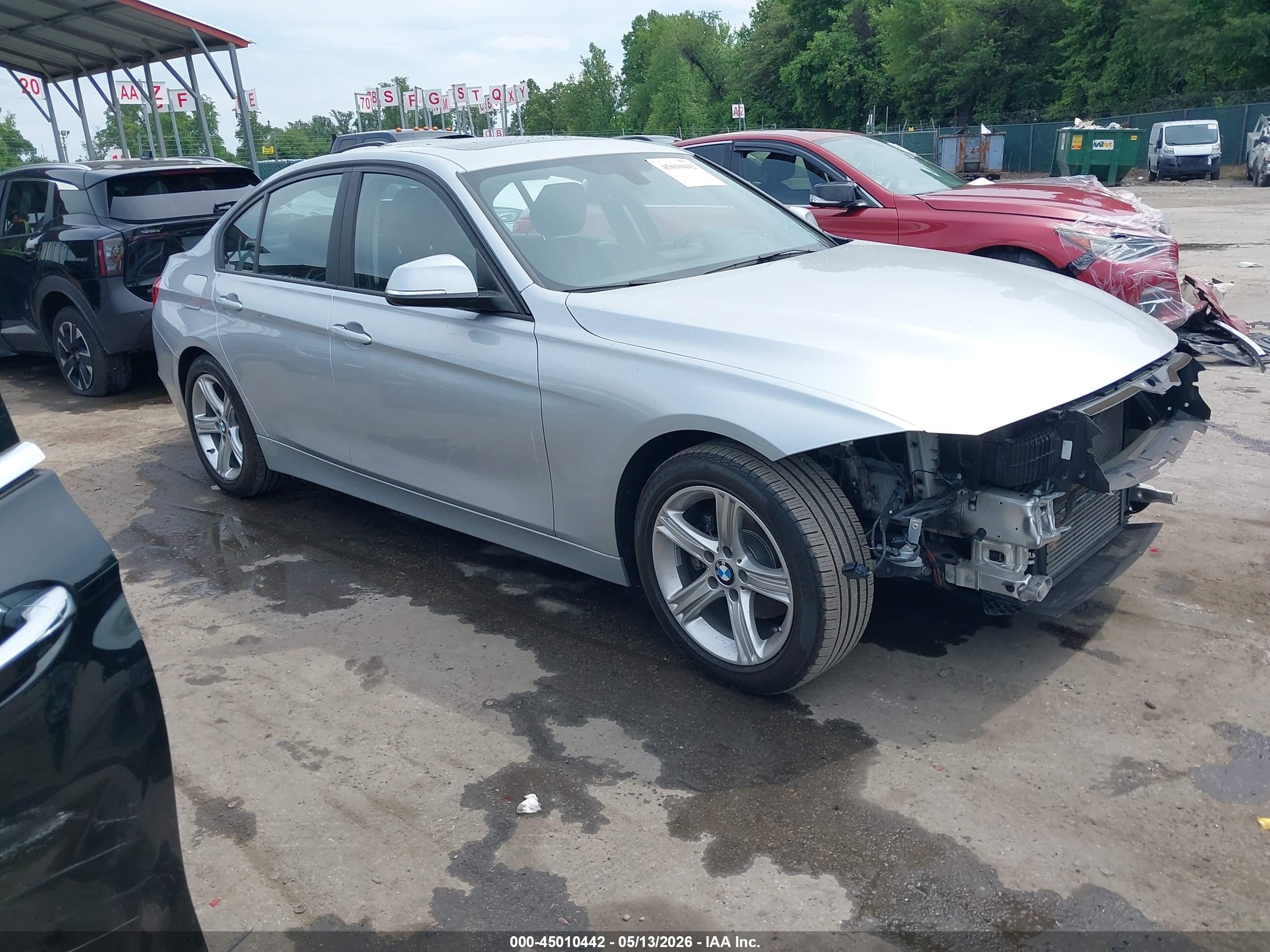 2014 BMW 3 Series 328i, VIN WBA3C1C50EK115157 — Front end