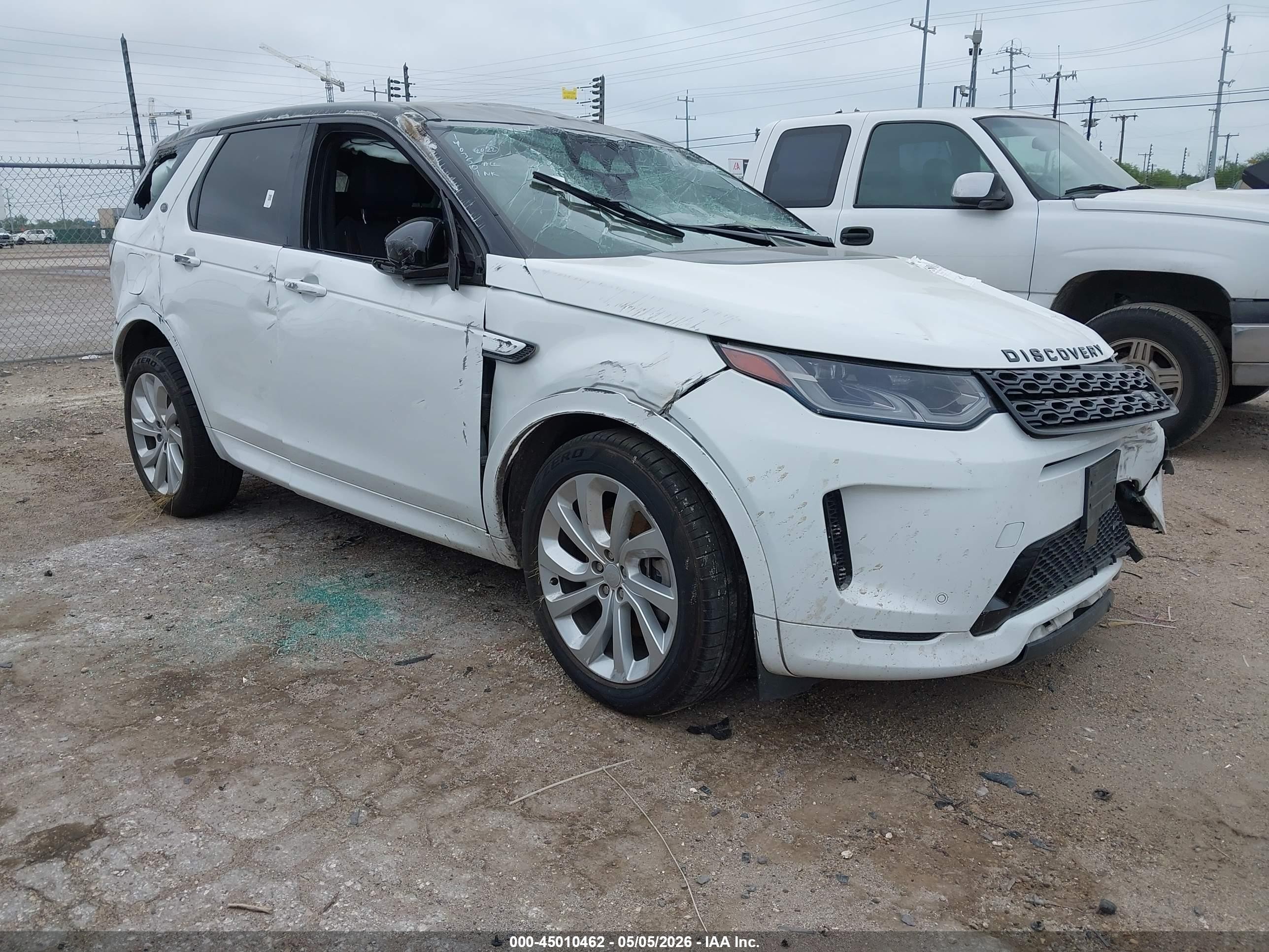 2022 Land Rover Discovery Sport SE R-Dynamic, VIN SALCL2FX9NH908341 — Rollover