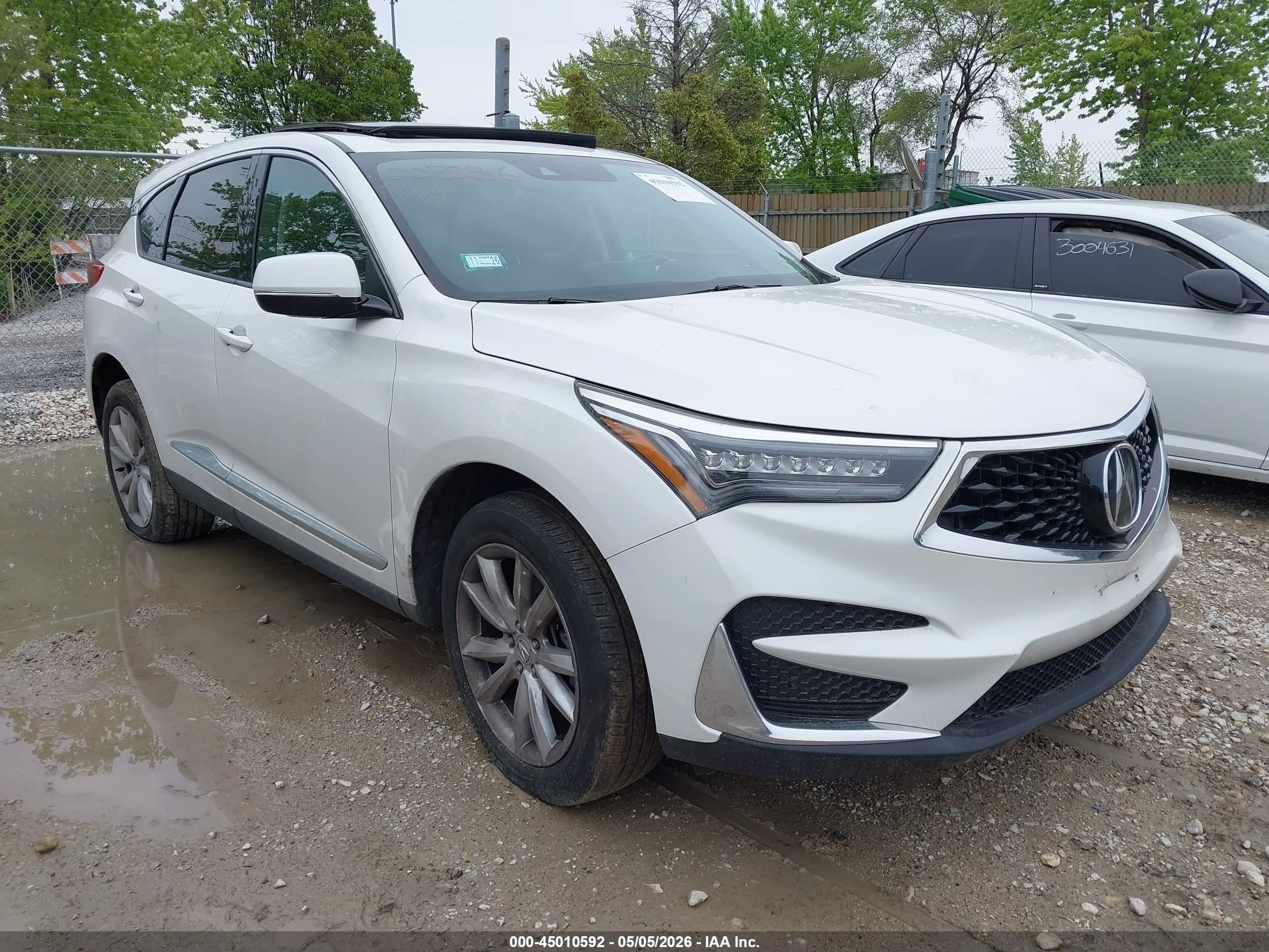 2021 Acura RDX, VIN 5J8TC2H39ML006089 — Theft recovery