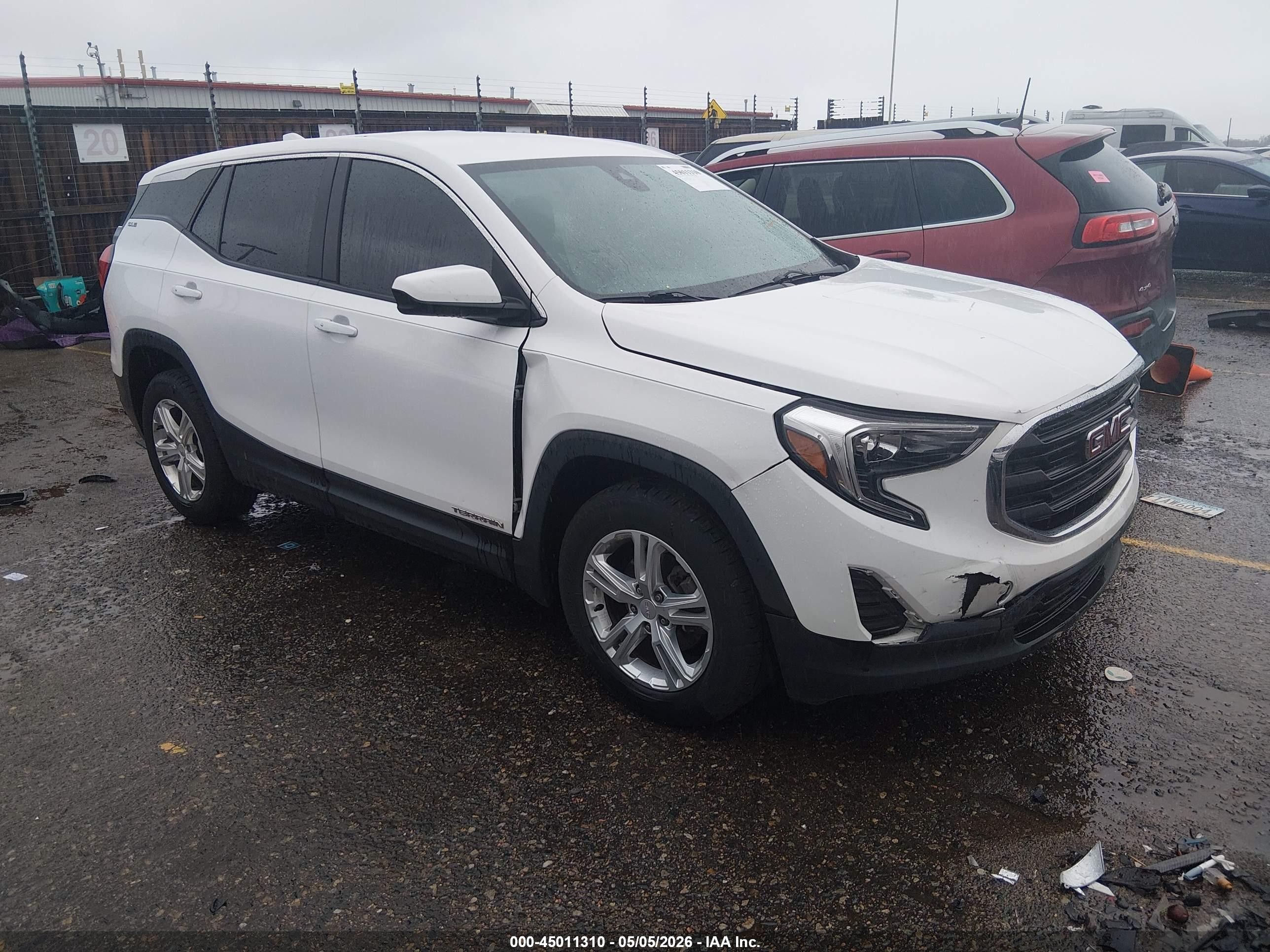 2021 GMC Terrain SLE, VIN 3GKALMEV8ML323023 — All over