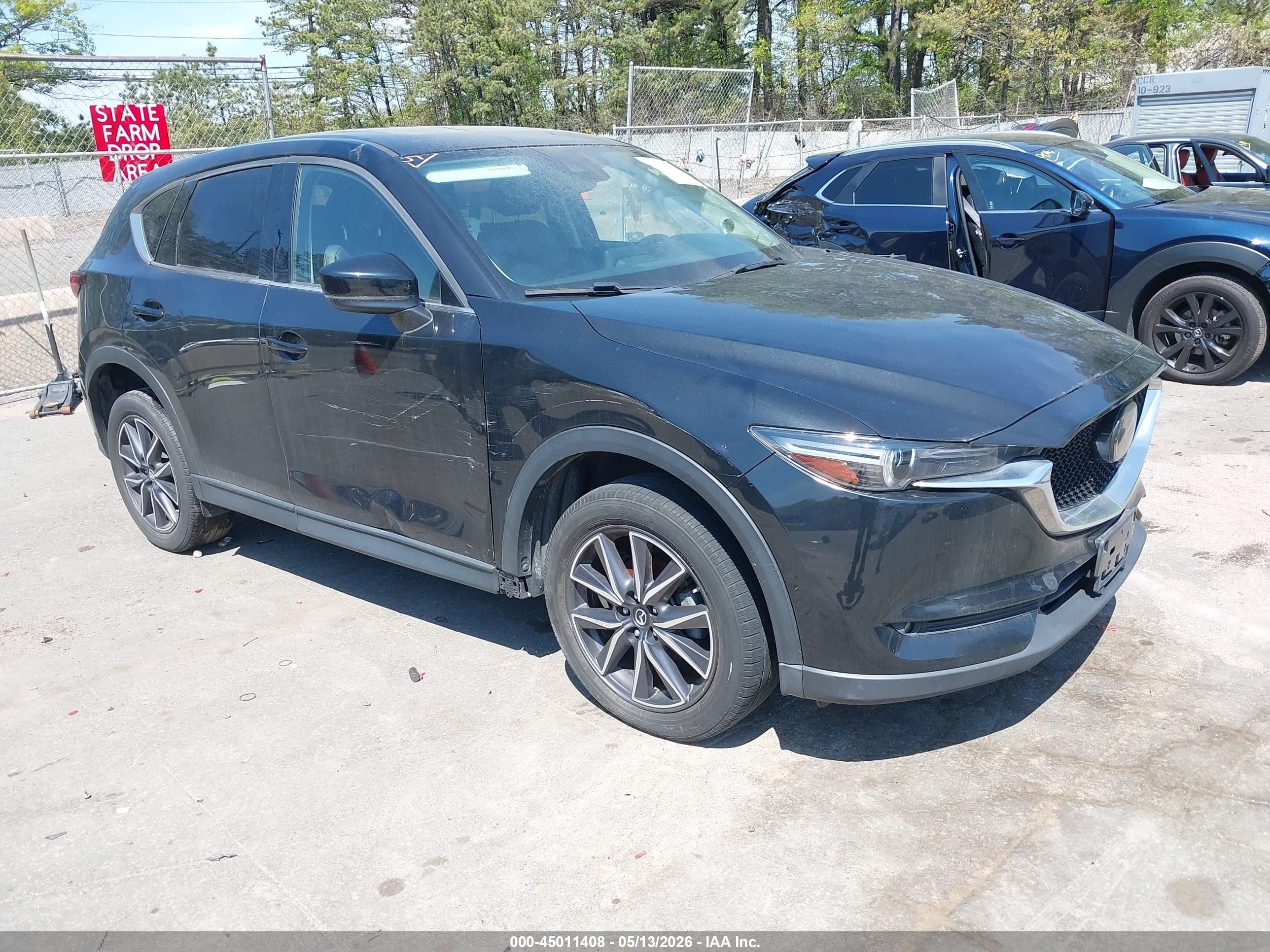 2018 Mazda CX-5 Grand Touring, VIN JM3KFBDM1J0440043 — Theft recovery