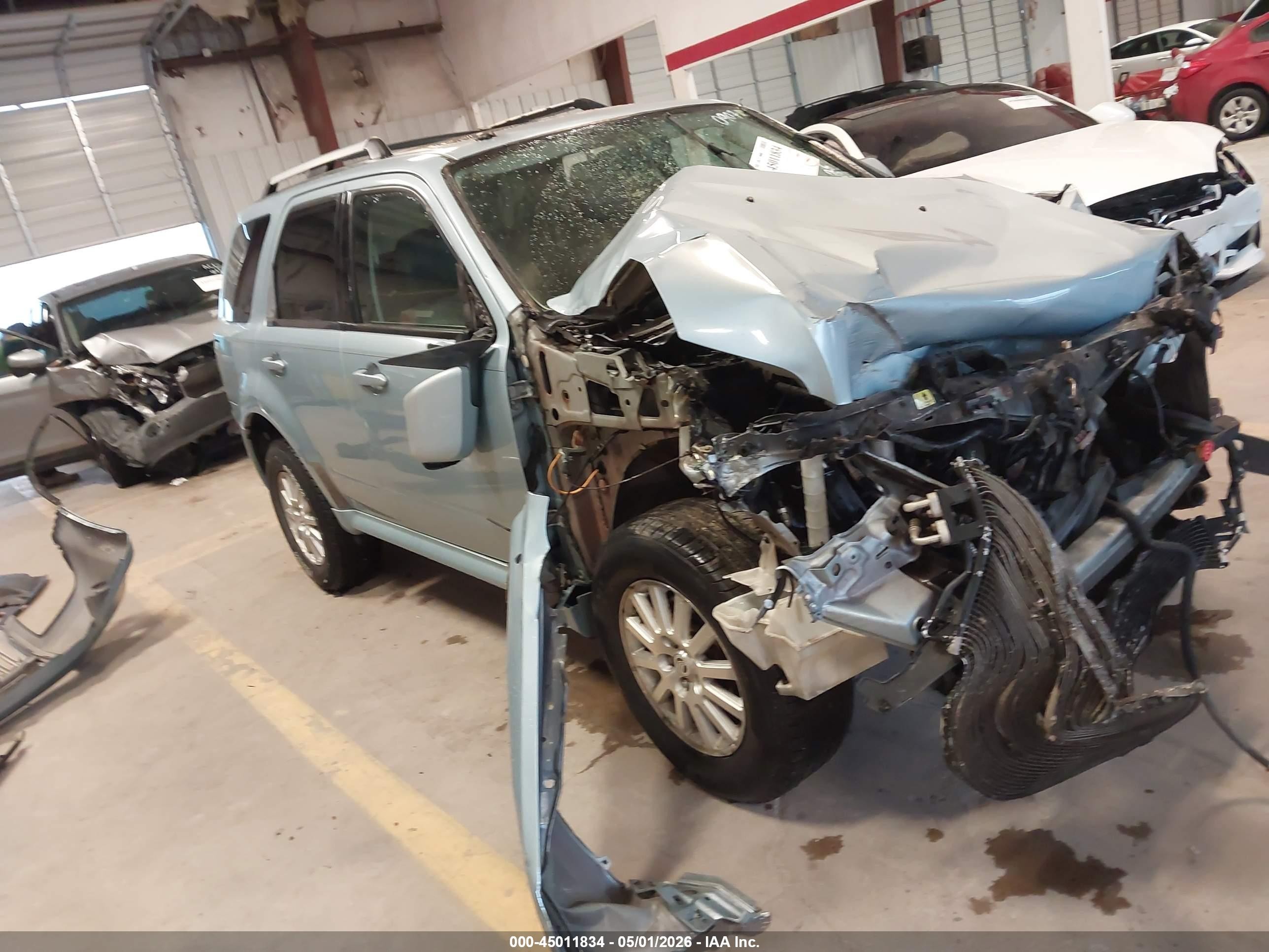 2009 Mercury Mariner Premier, VIN 4M2CU97G59KJ00907 — Перед