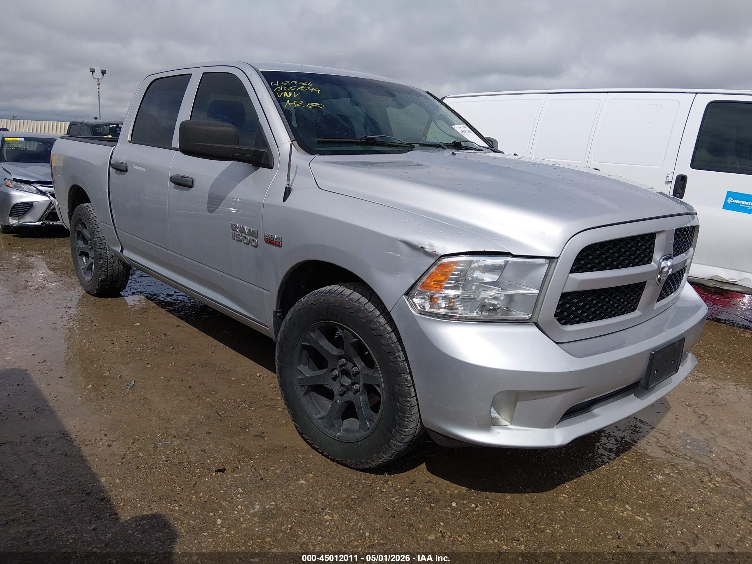 2015 Ram 1500 Express, VIN 1C6RR6KT9FS668830 — Theft recovery