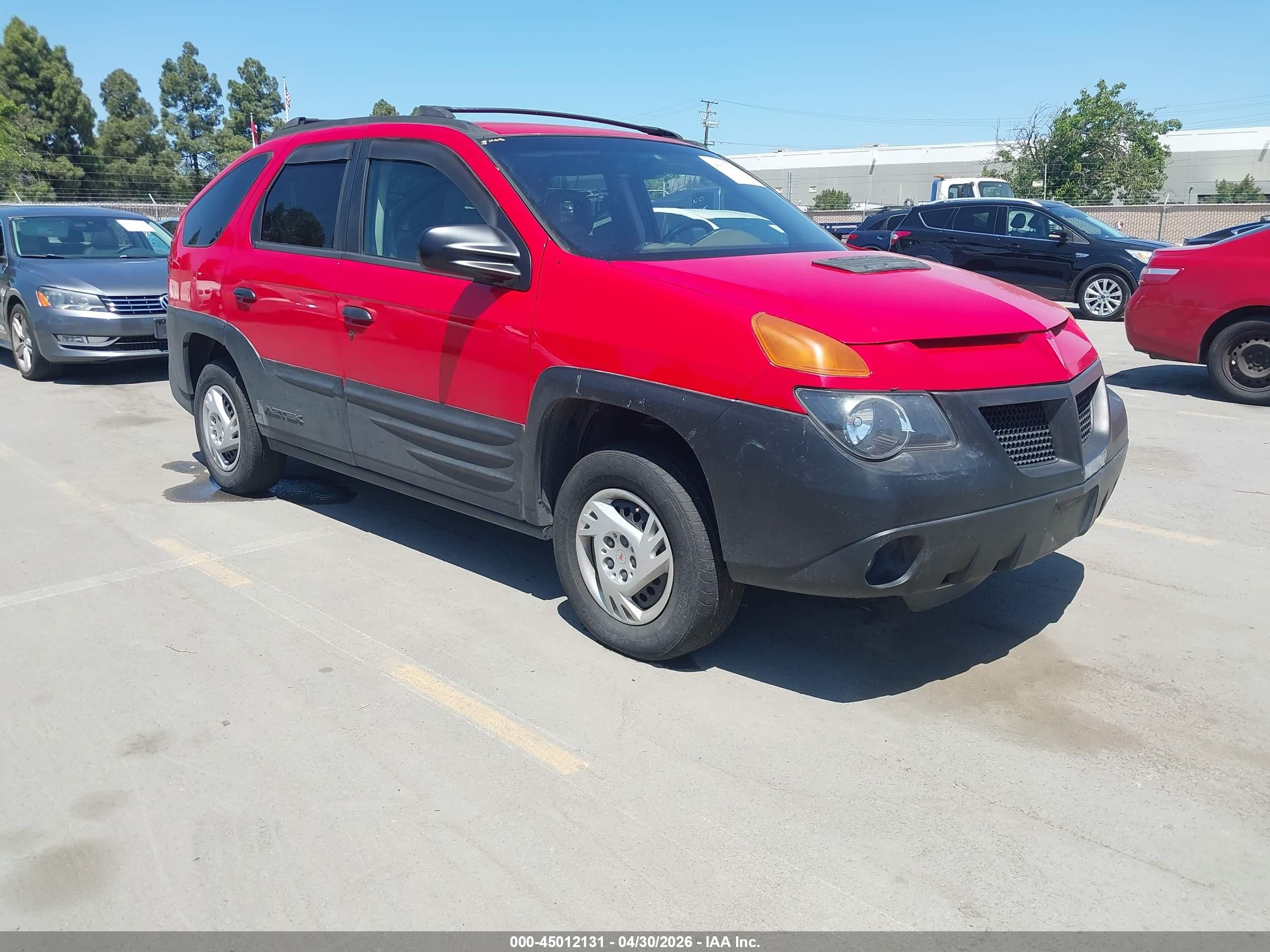 2001 Pontiac Aztek GT, VIN 3G7DA03E11S506063 — Normal wear