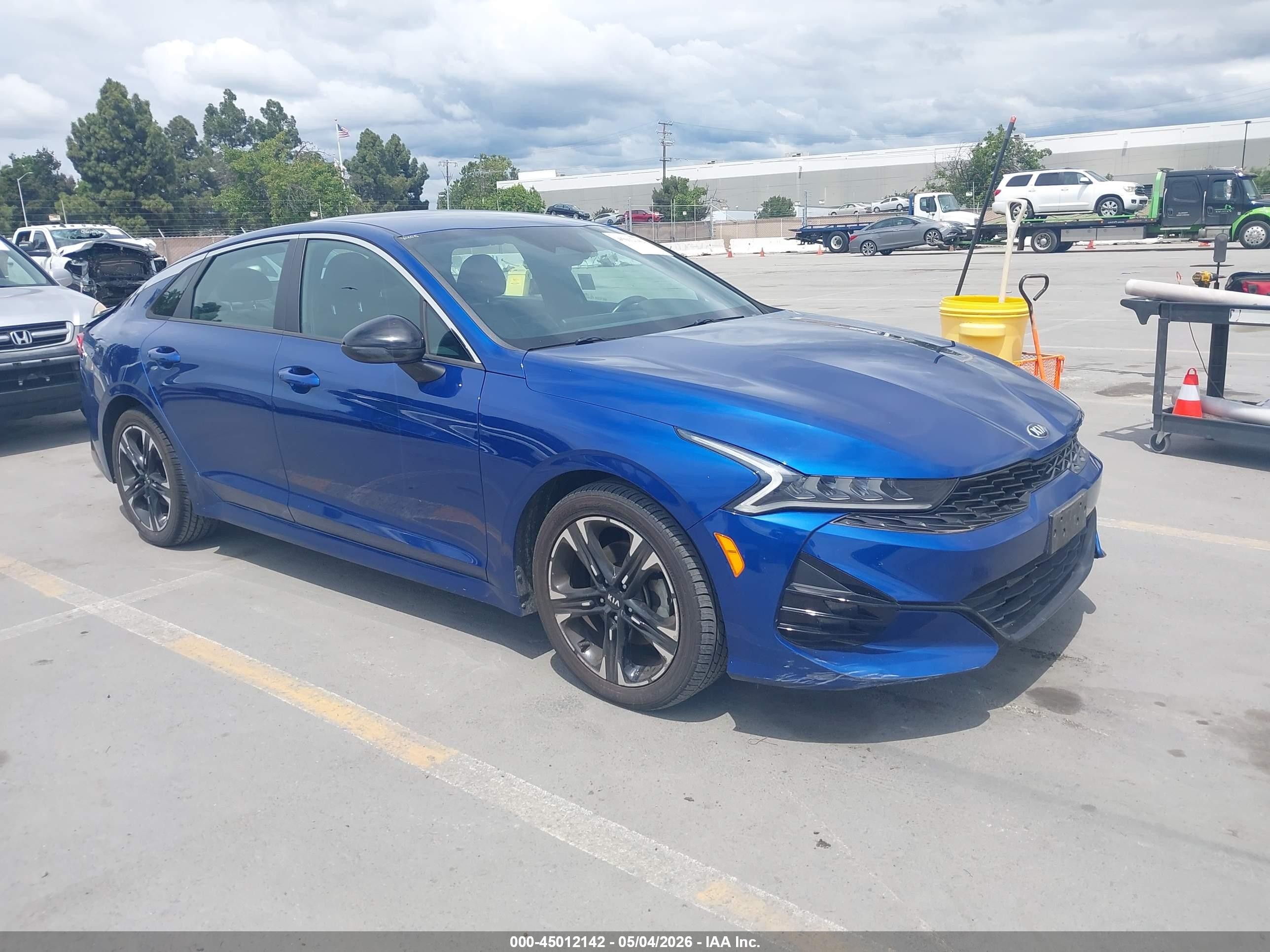 2021 Kia K5 GT-Line, VIN 5XXG64J20MG004297 — Rear end