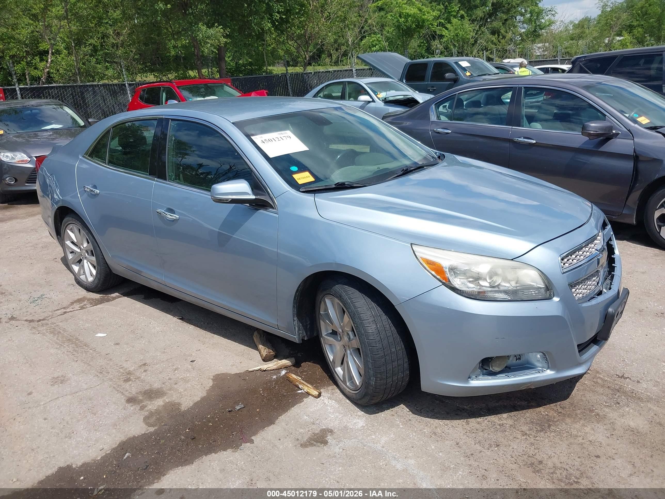 2013 Chevrolet Malibu LTZ, VIN 1G11H5SA9DU122833 — Fresh water flood