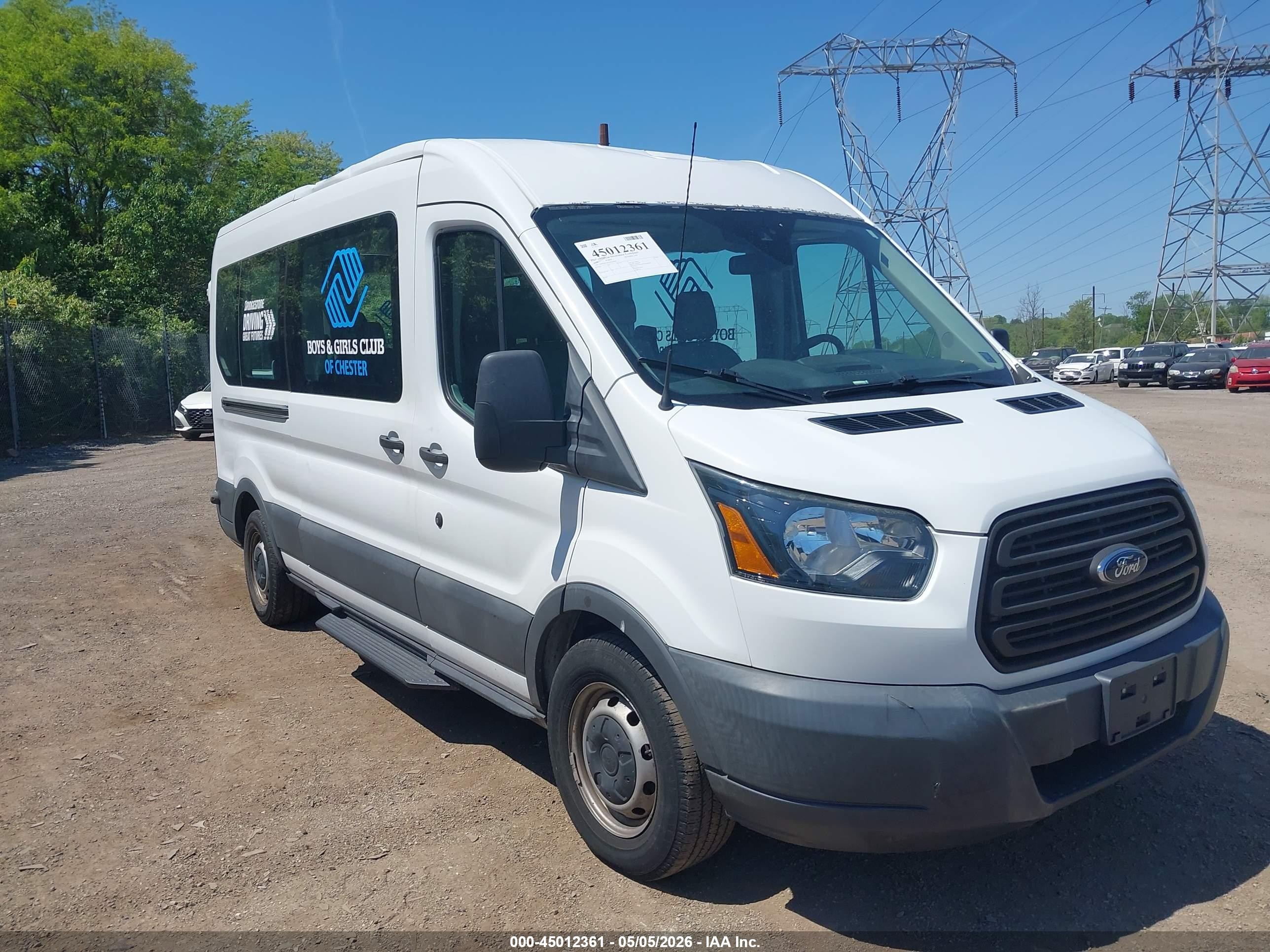 2016 Ford Transit XLT, VIN 1FBZX2CM5GKB28363 — Фото с аукциона