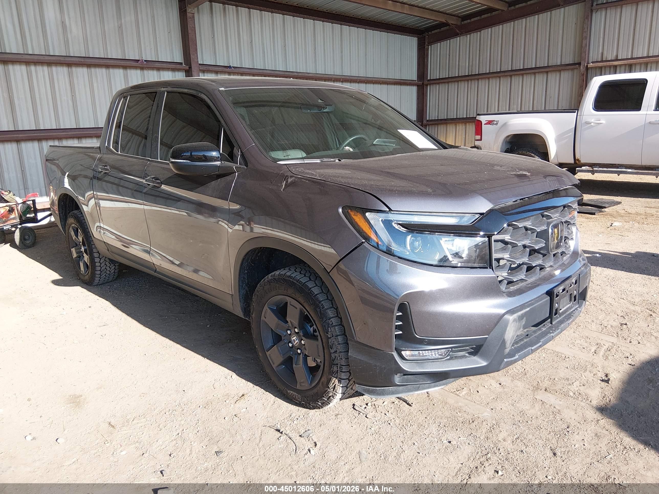 2026 Honda Ridgeline TrailSport, VIN 5FPYK3F61TB007160 — Front end