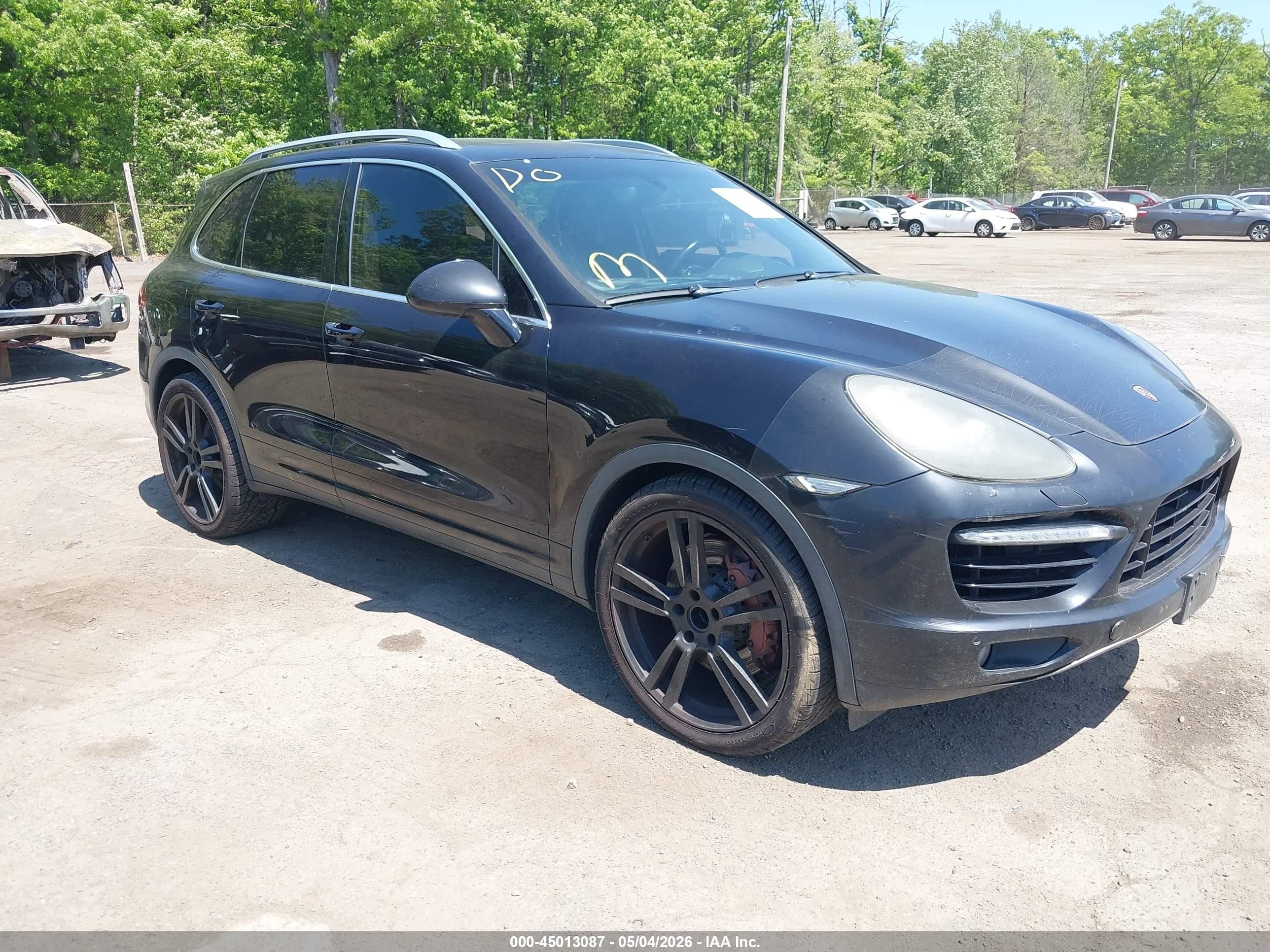 2011 Porsche Cayenne Turbo, VIN WP1AC2A23BLA85682 — Fresh water flood