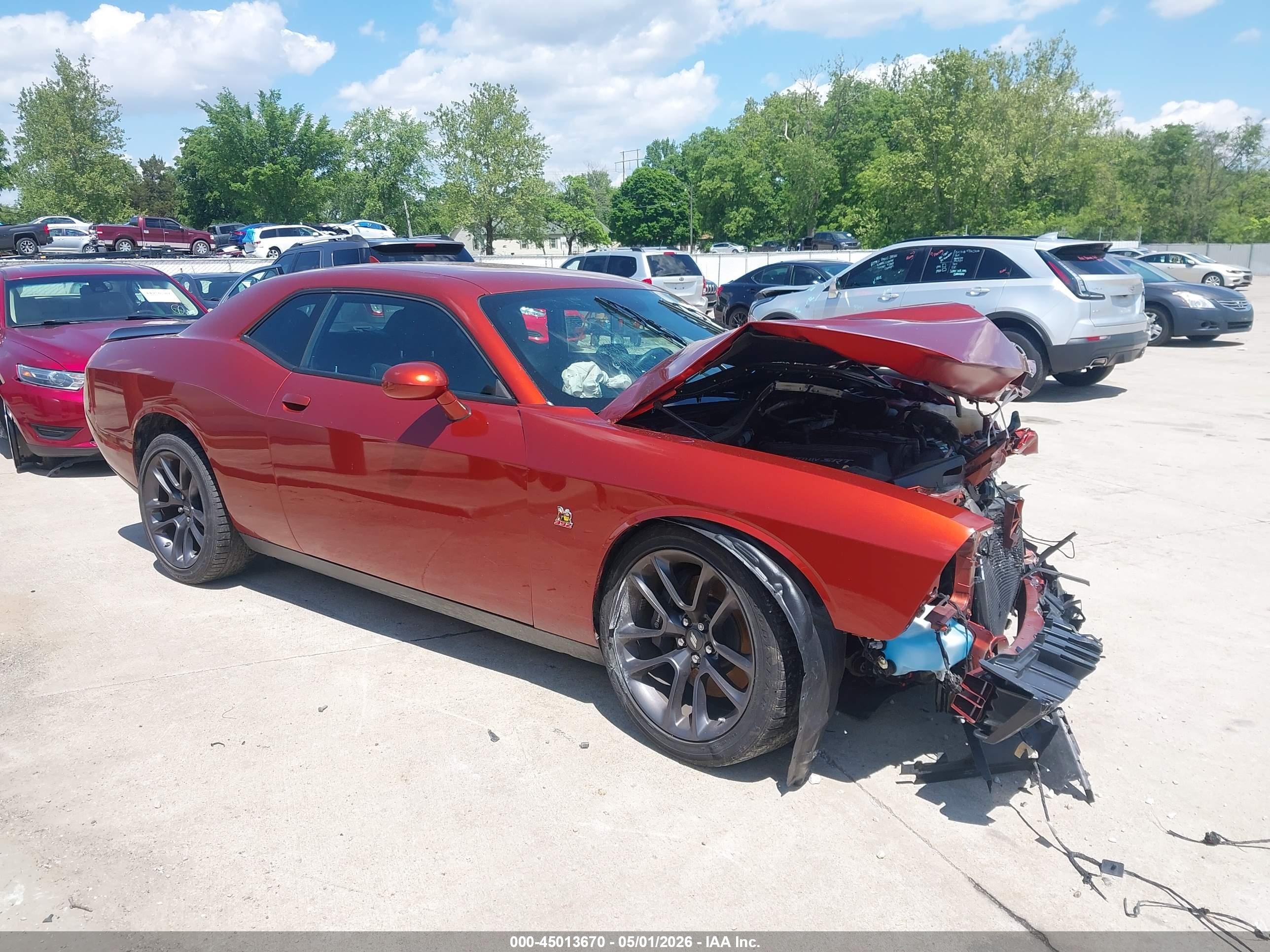 2023 Dodge Challenger R/T Scat Pack, VIN 2C3CDZFJ2PH678085 — Front end