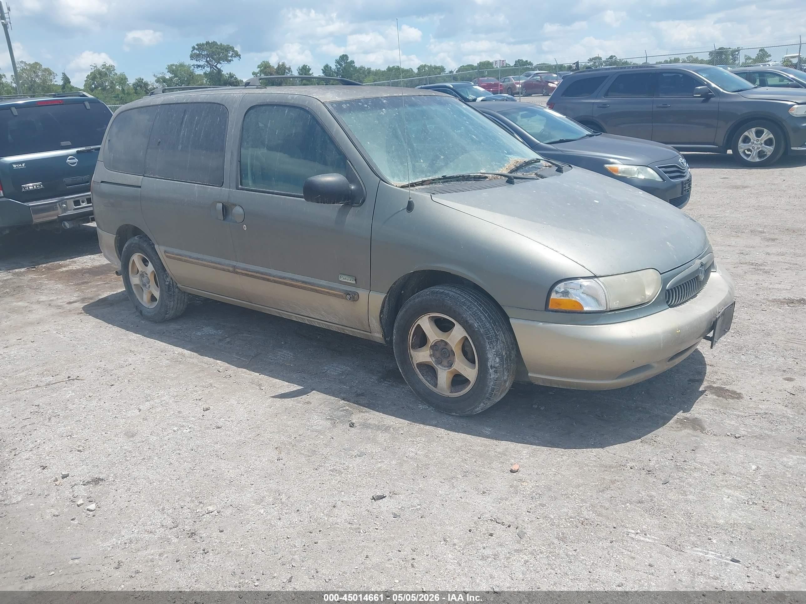 2000 Mercury Villager Estate, VIN 4M2XV14T0YDJ19269 — Обычный износ