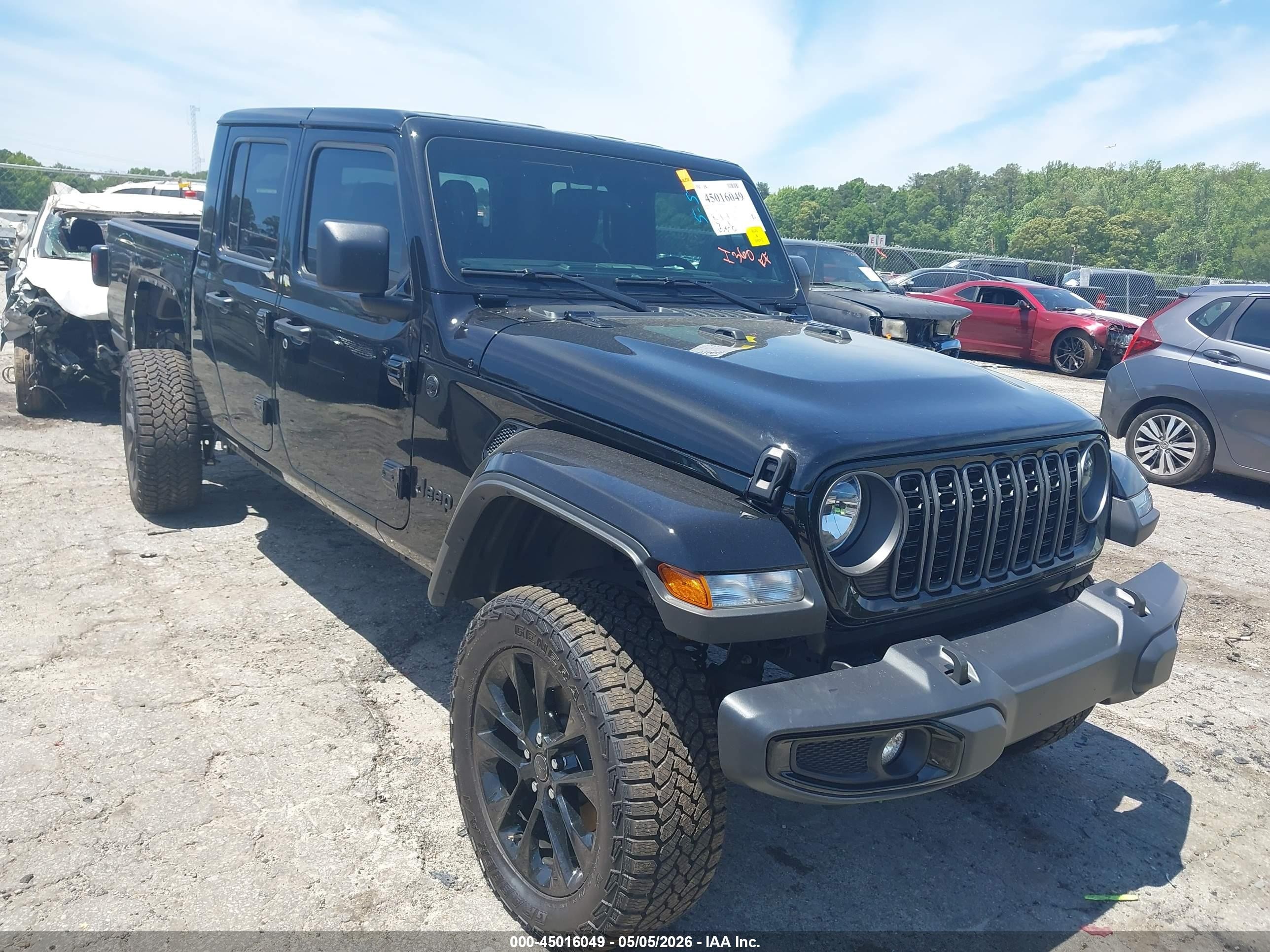 2025 Jeep Gladiator Nighthawk, VIN 1C6PJTAG8SL500490 — Rear end