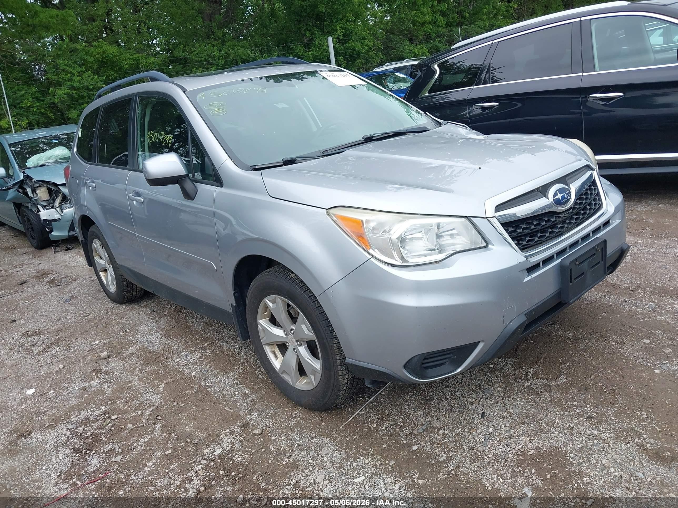 2015 Subaru Forester Premium, VIN JF2SJADC2FH496348 — Storm