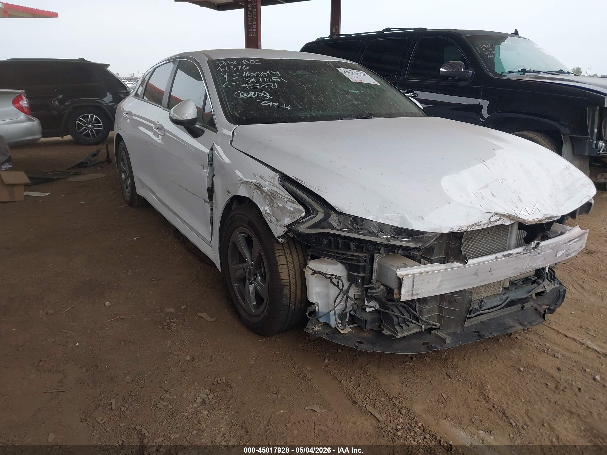 2022 Kia K5 LXS, VIN 5XXG14J26NG160649 — Not stated