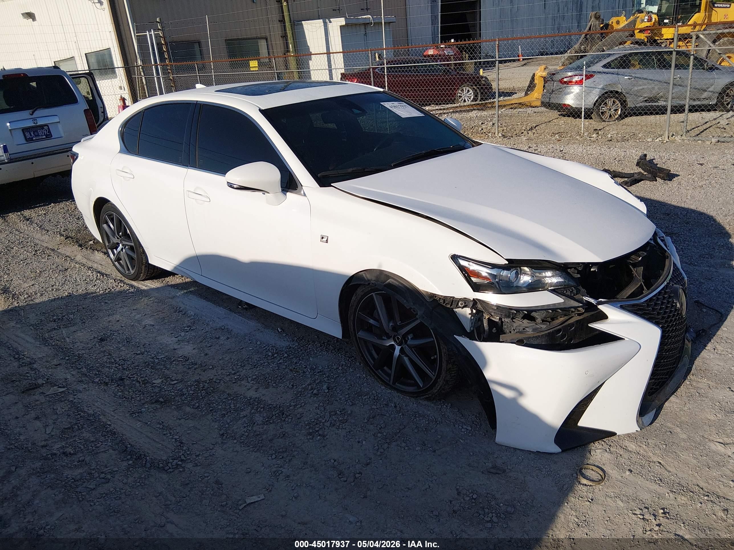 2019 Lexus GS 350 F Sport, VIN JTHBZ1BL0KA017792 — Front end