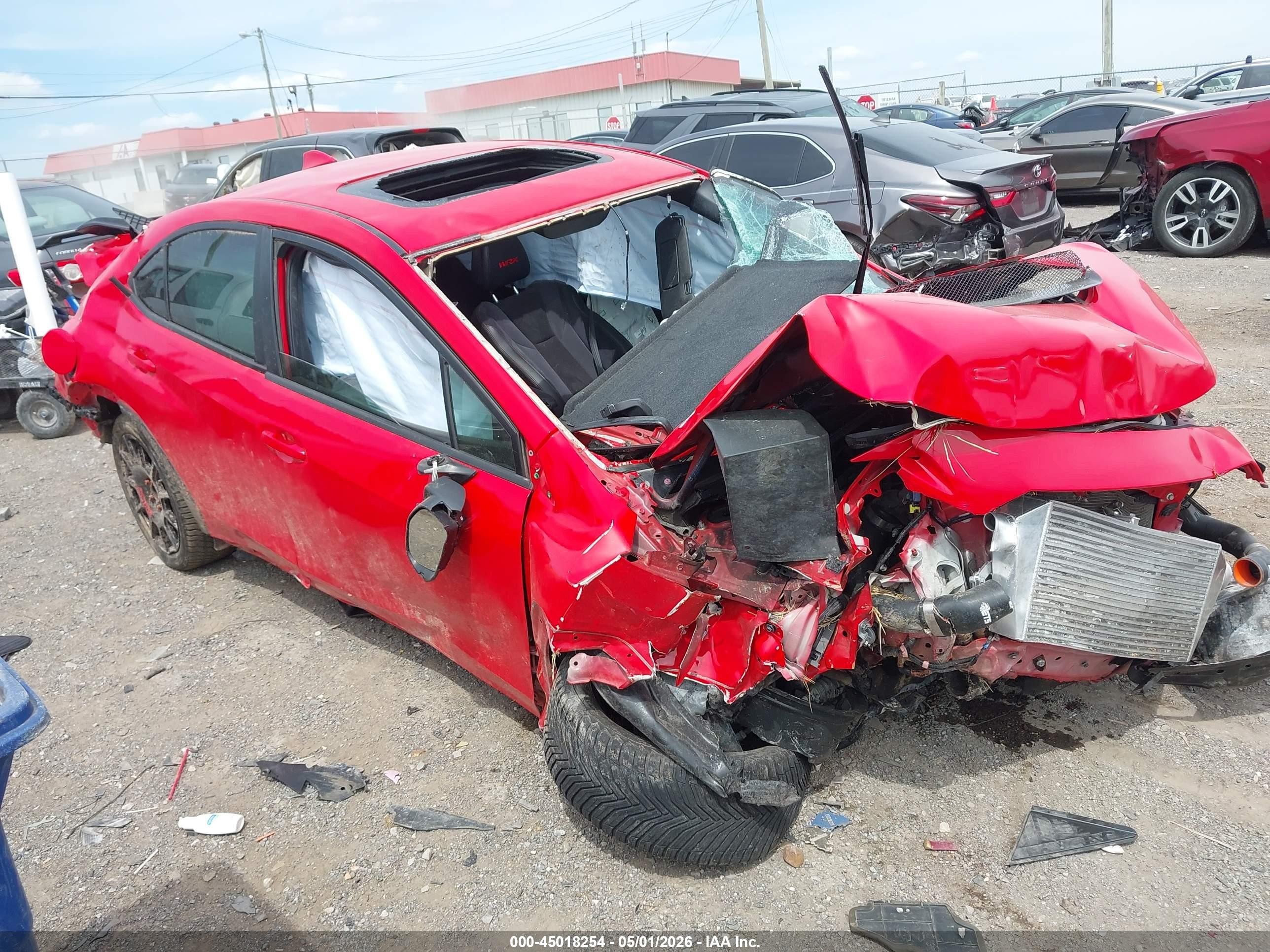 2022 Subaru WRX Limited, VIN JF1VBAL66N9024463 — All over