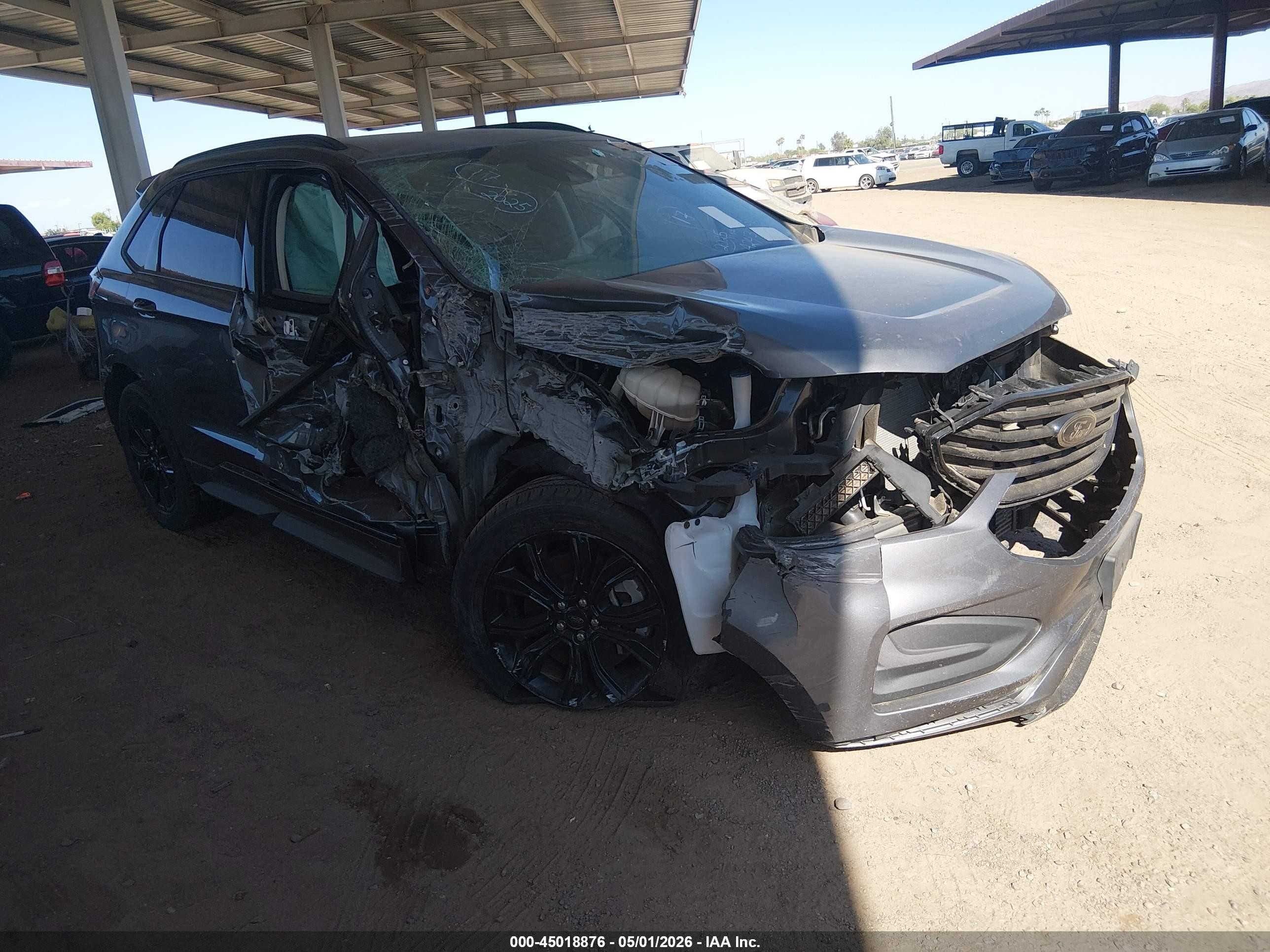 2022 Ford Edge SE, VIN 2FMPK4G94NBA24338 — Side