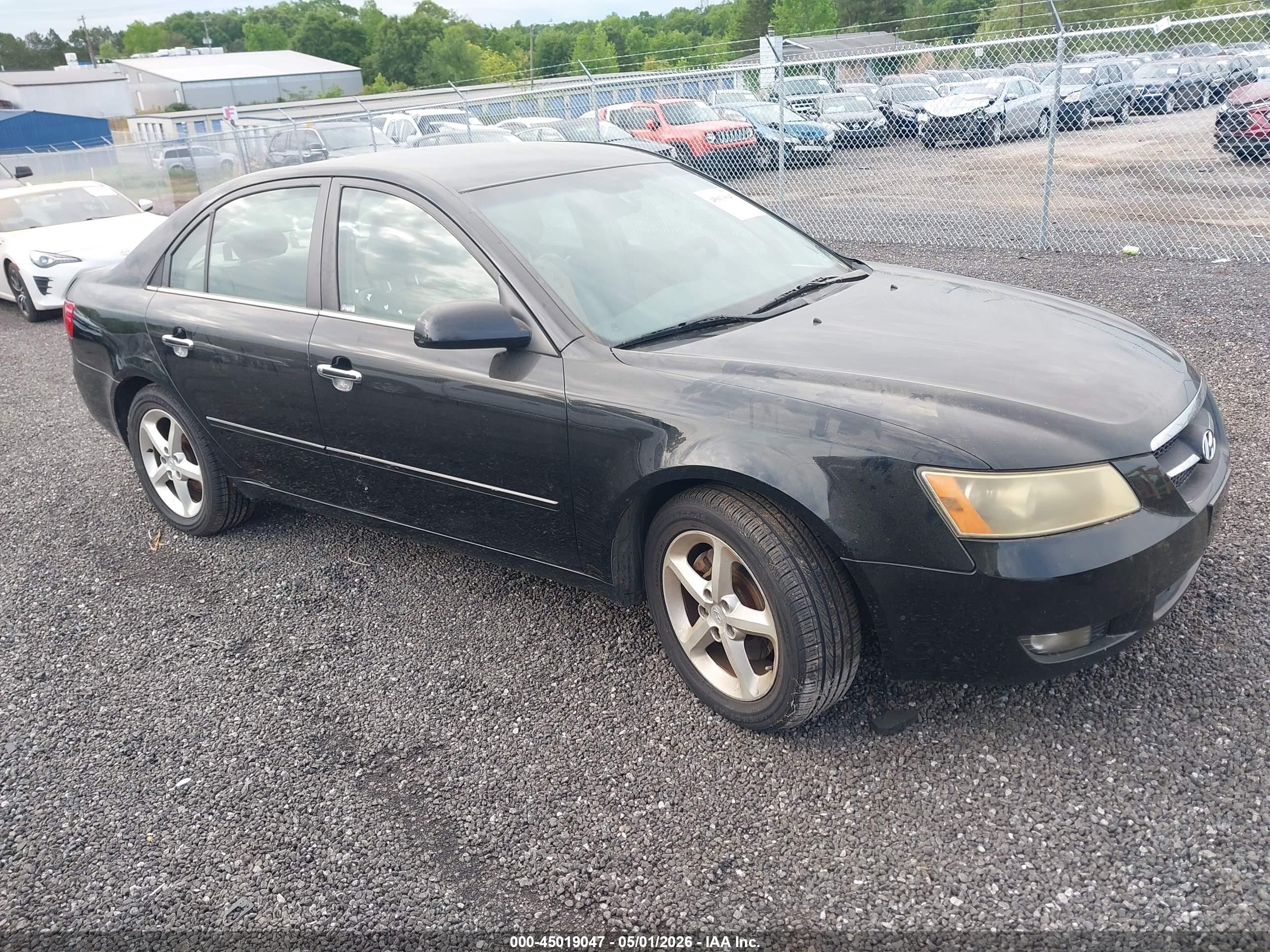 2007 Hyundai Sonata SE, VIN 5NPEU46F37H188054 — Normal wear