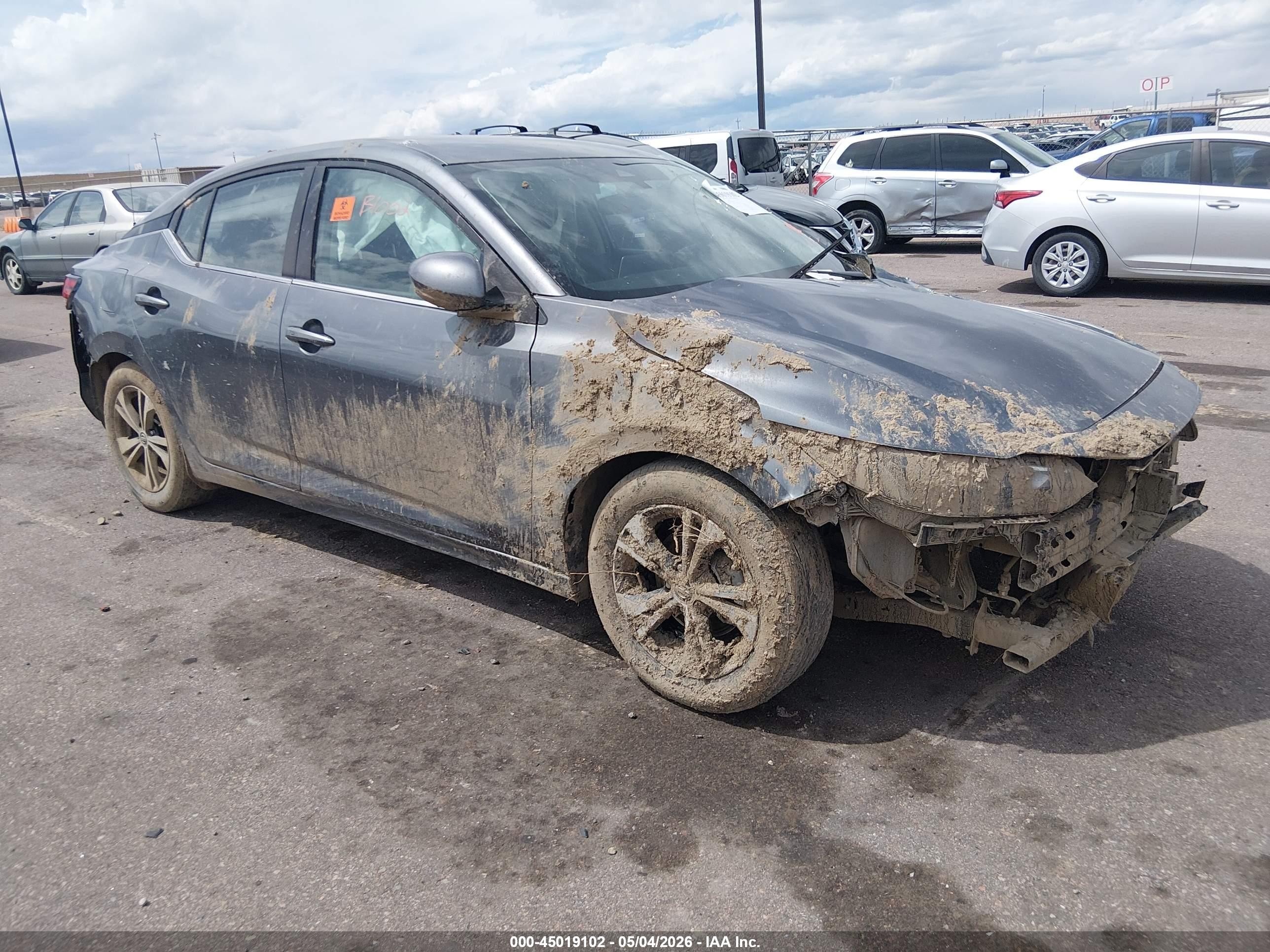2021 Nissan Sentra SV, VIN 3N1AB8CV8MY303689 — Biohazard / chemical