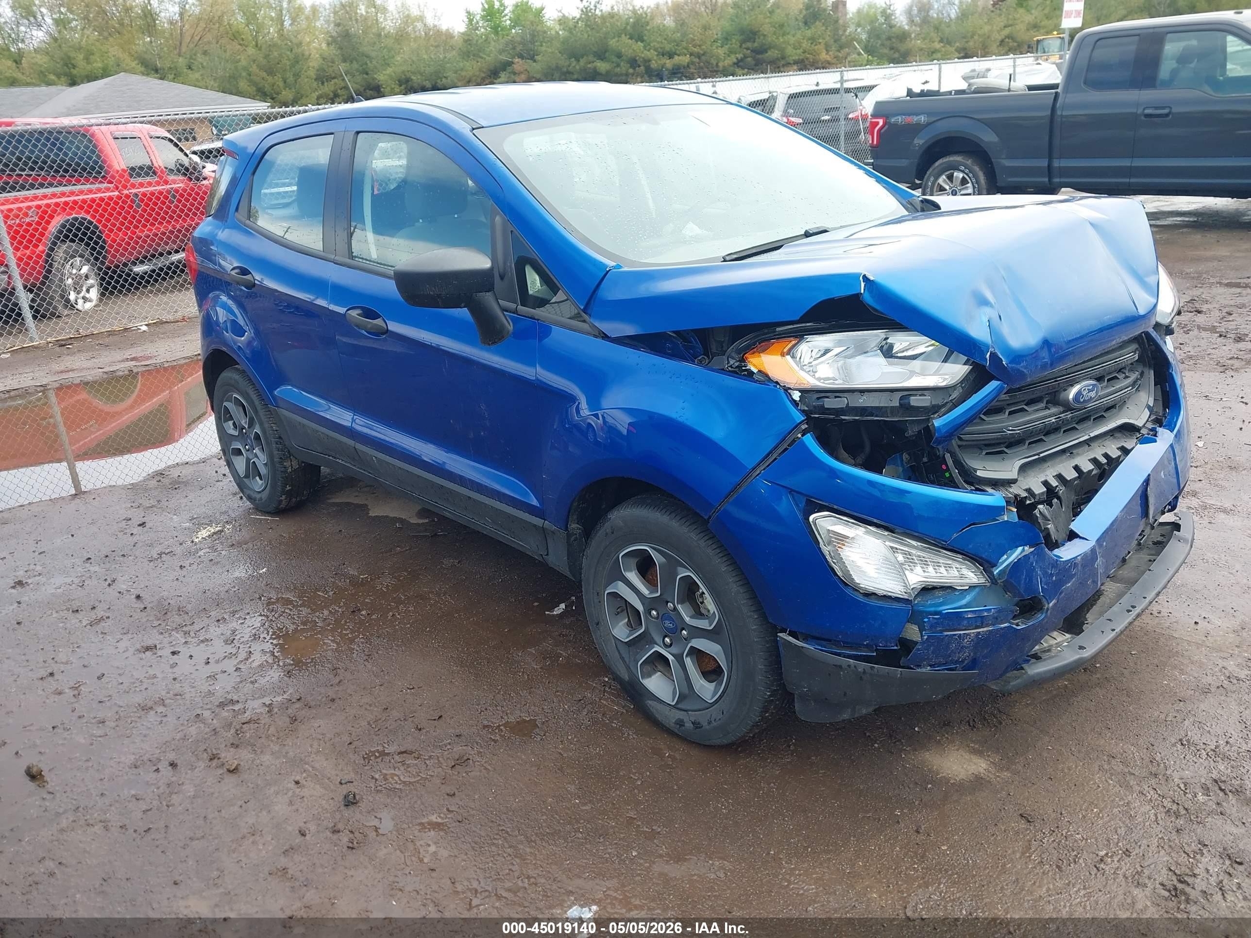 2021 Ford EcoSport S, VIN MAJ3S2FE7MC450163 — Front end
