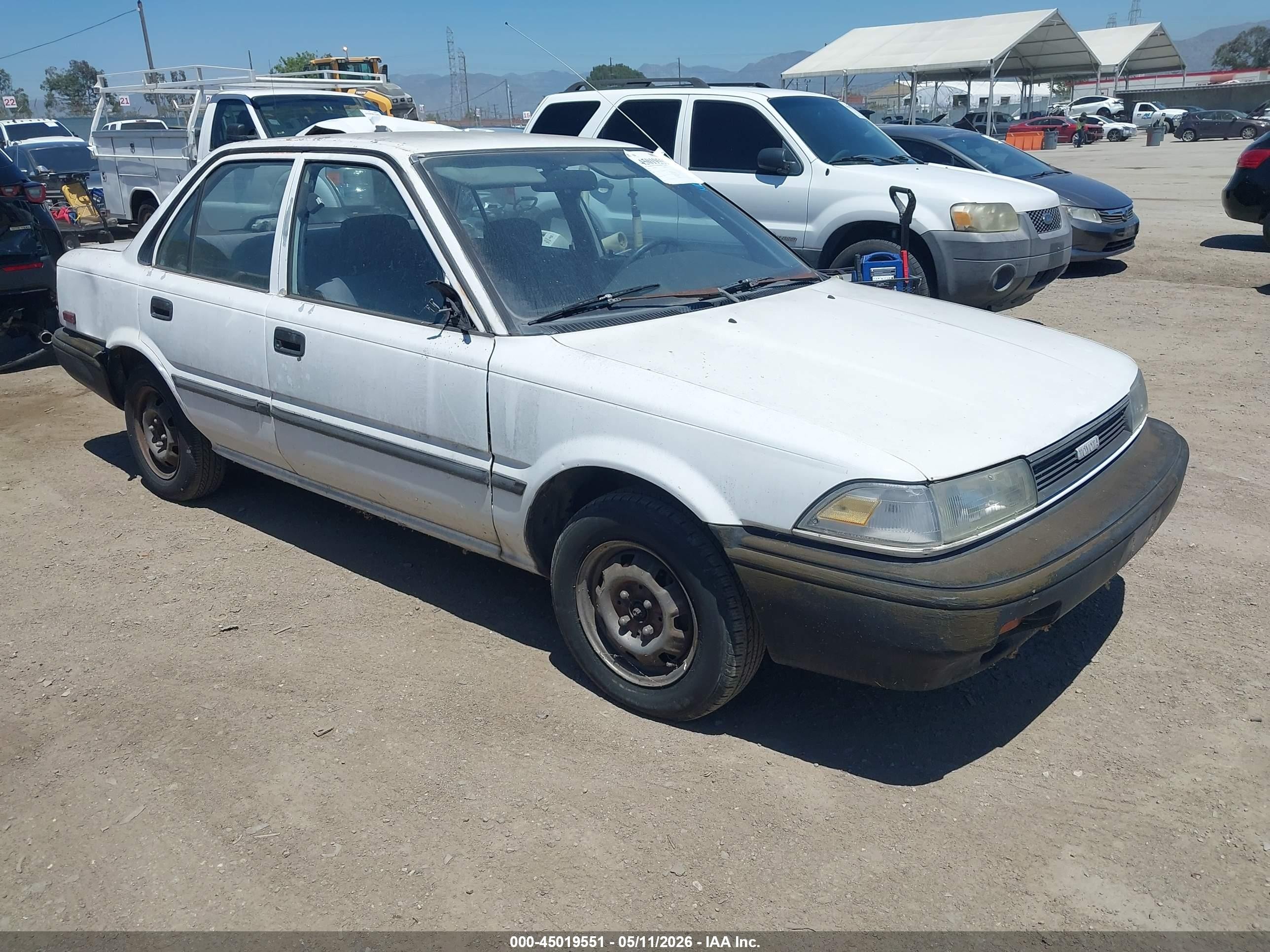 1990 Toyota Corolla, VIN 1NXAE94A8LZ137337 — Normal wear