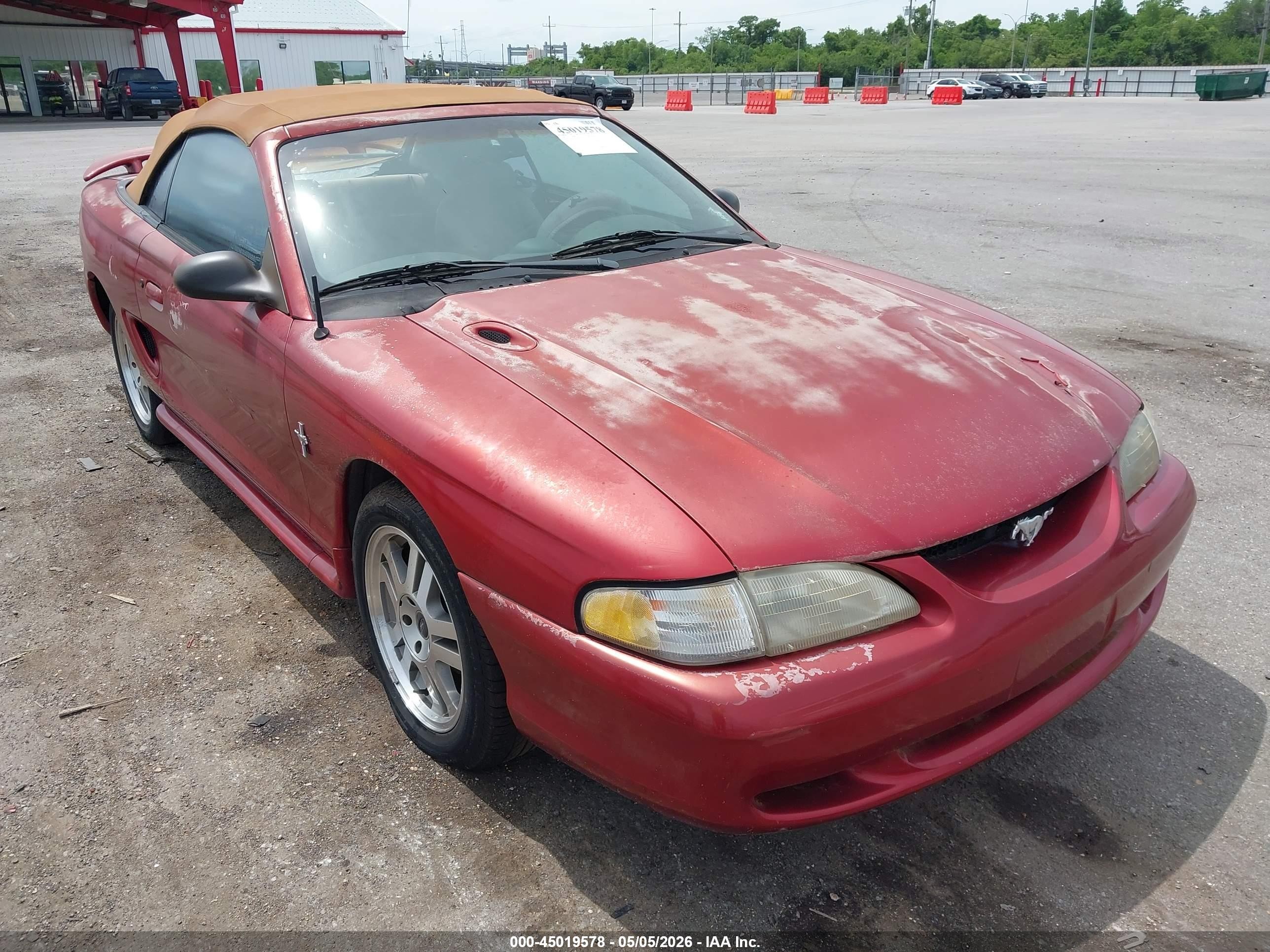 1996 Ford Mustang, VIN 1FALP4448TF158512 — Normal wear
