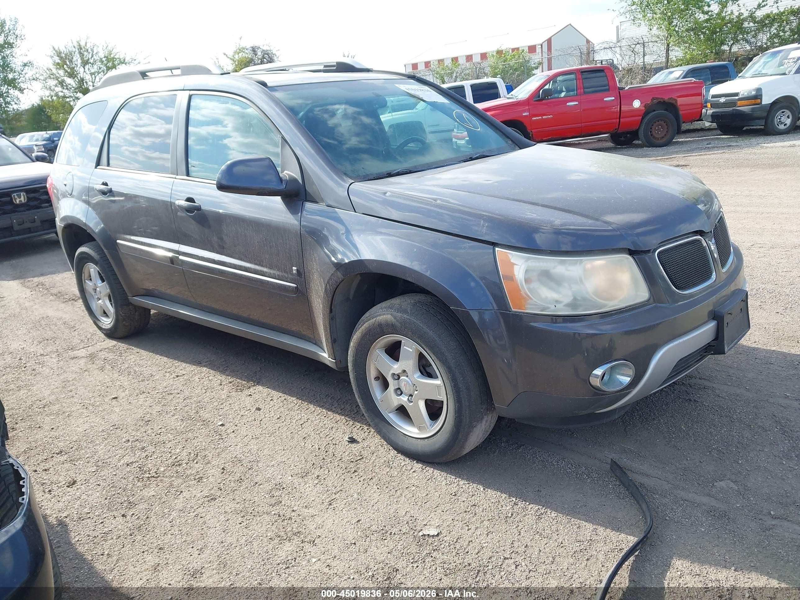 2008 Pontiac Torrent, VIN 2CKDL43F986070057 — Hail