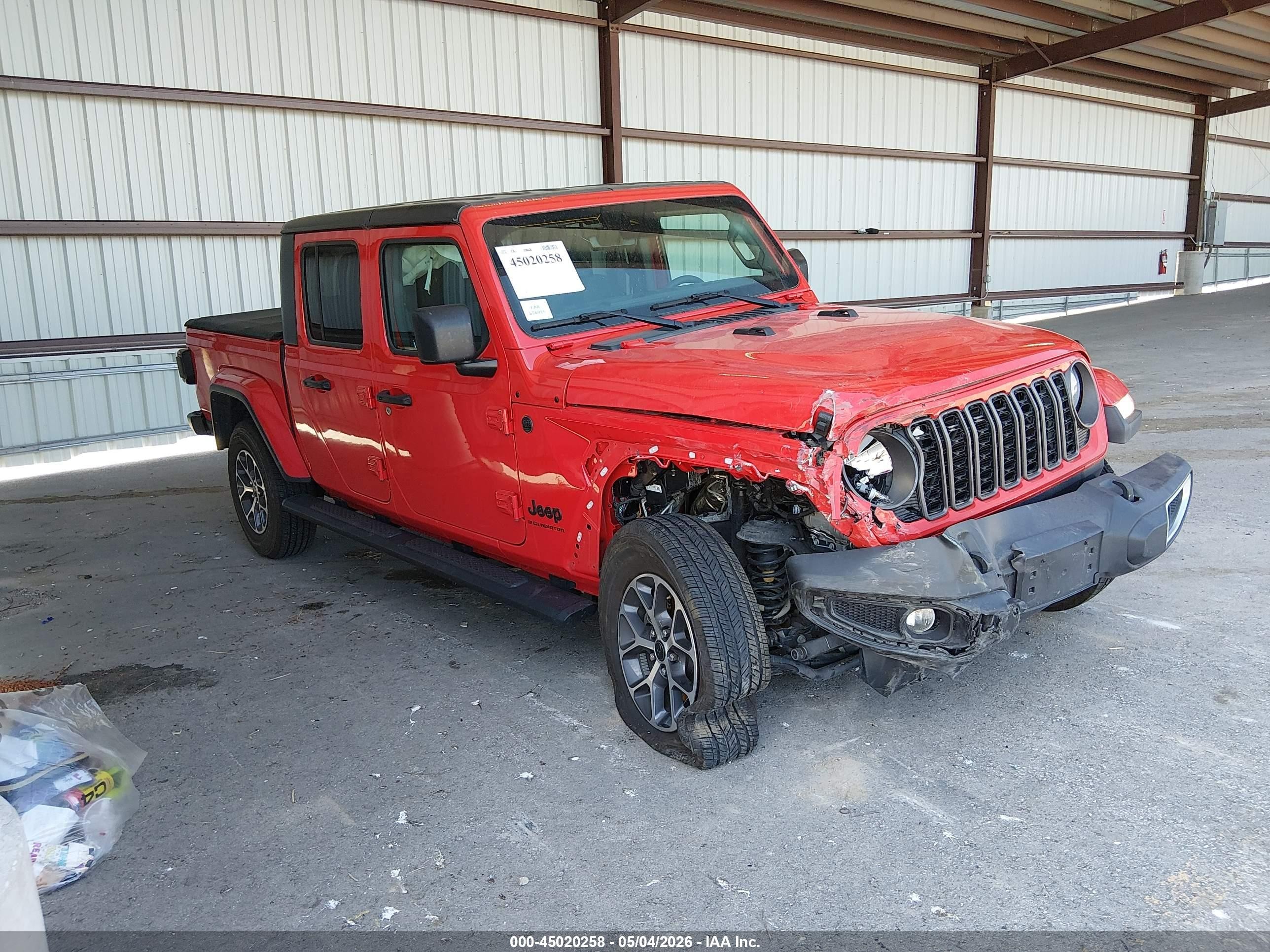 2024 Jeep Gladiator Sport, VIN 1C6HJTAG8RL118894 — Undercarriage