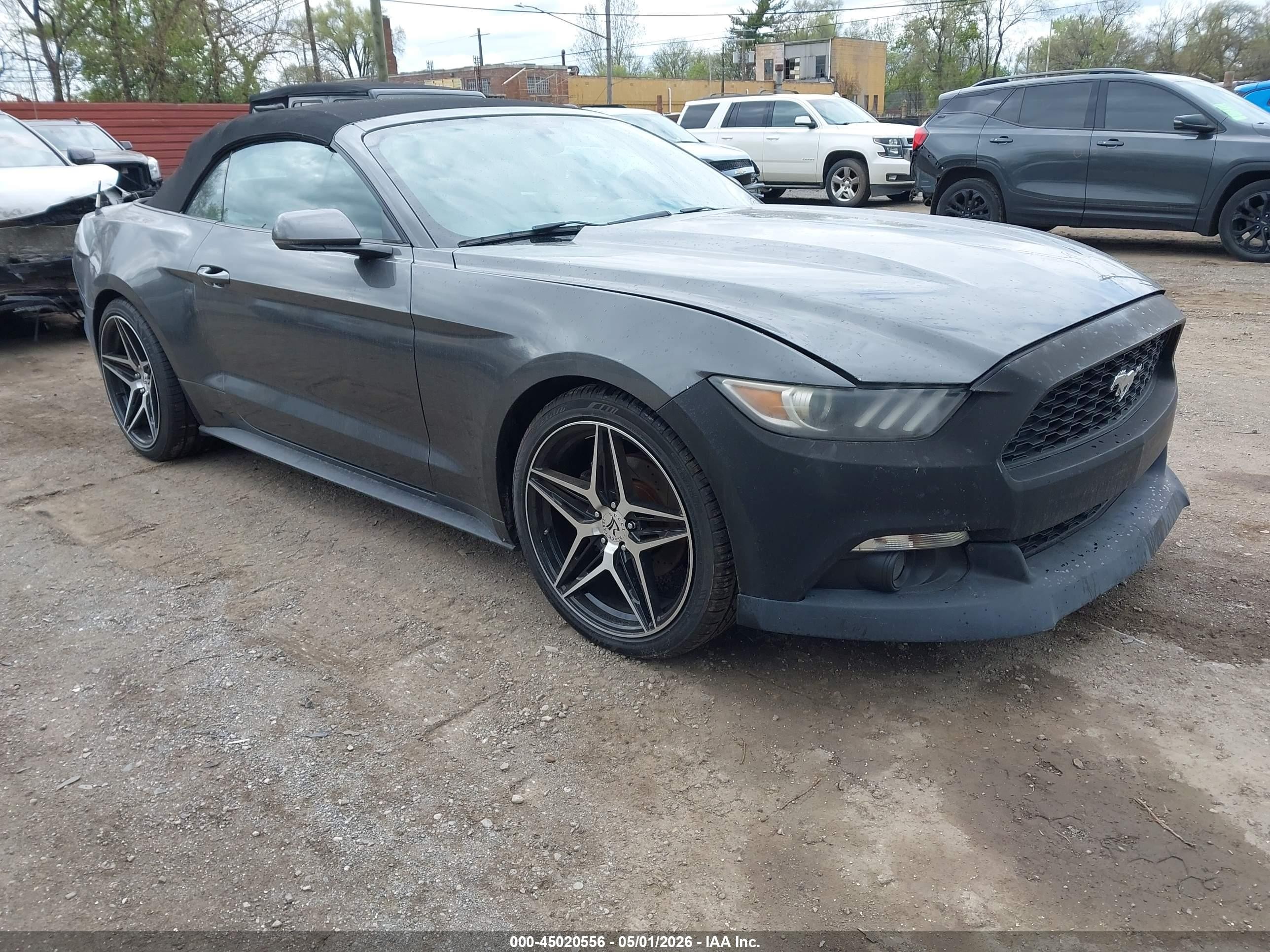 2015 Ford Mustang EcoBoost Premium, VIN 1FATP8UH9F5419800 — Theft recovery