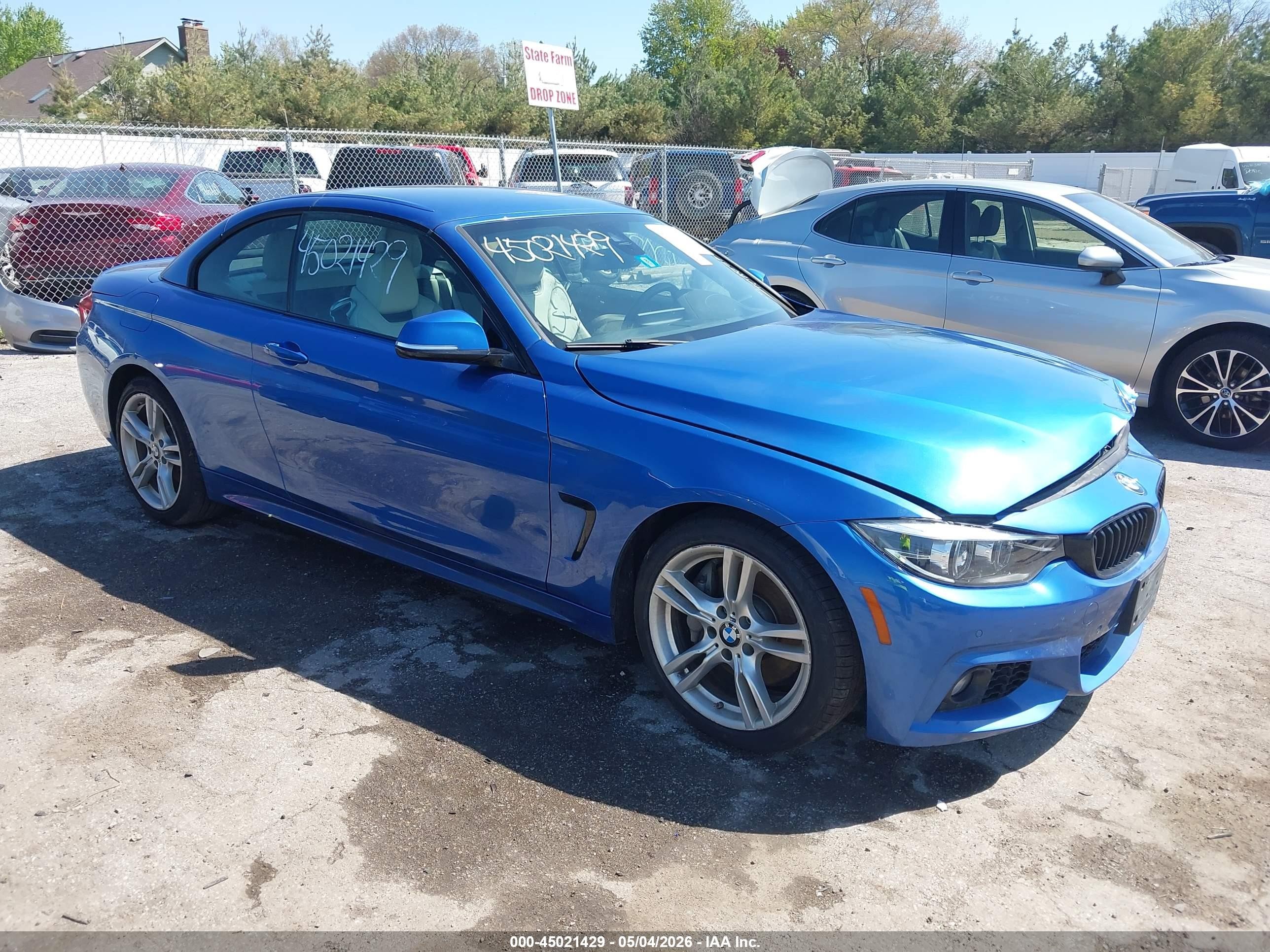 2018 BMW 4 Series 440i xDrive, VIN WBA4Z7C58JED48009 — Engine fire