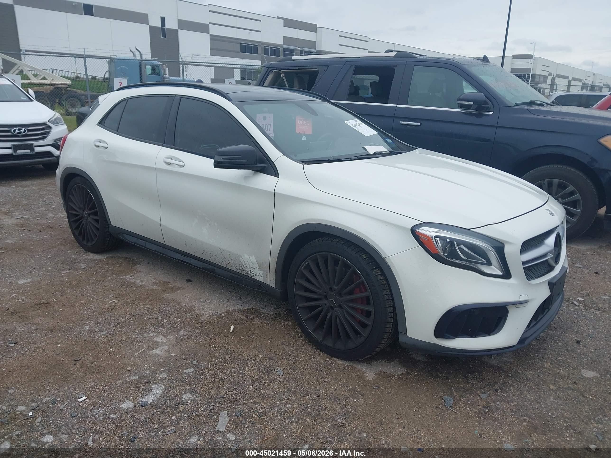 2018 Mercedes-Benz GLA 45 AMG, VIN WDDTG5CBXJJ422135 — Undercarriage